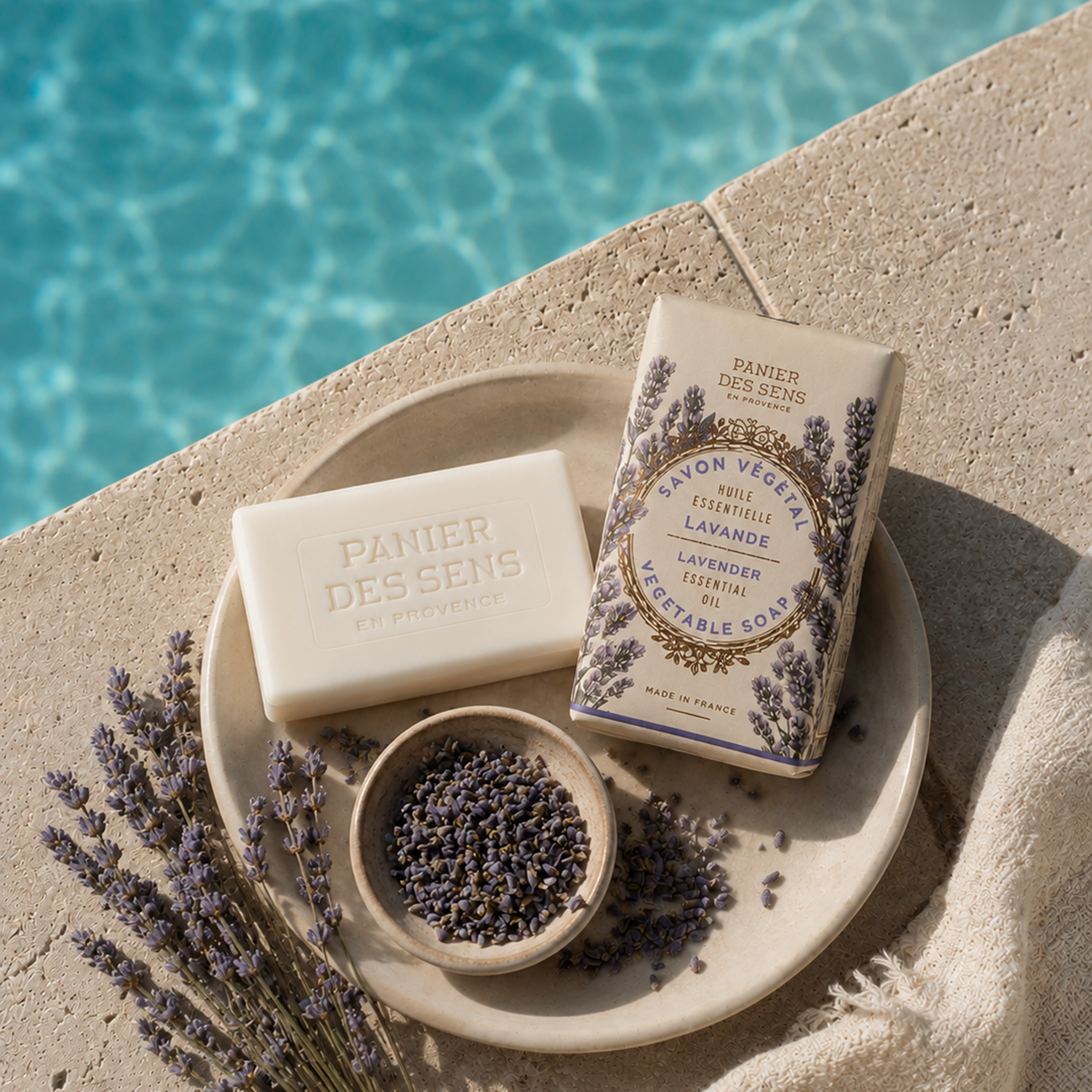 Vegetable solid soap - Lavender 150gm