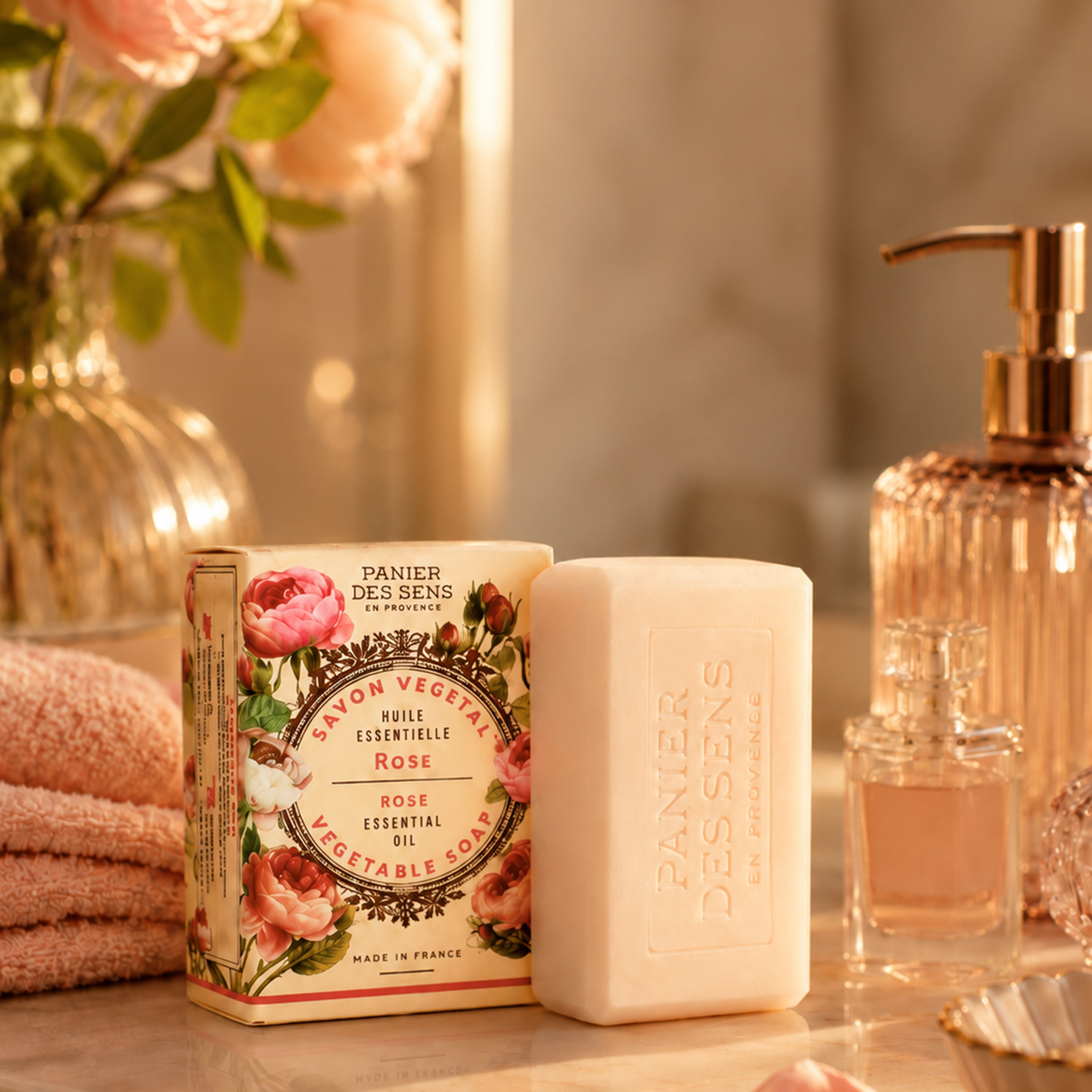 Vegetable solid soap - Enchanting Rose 150gm