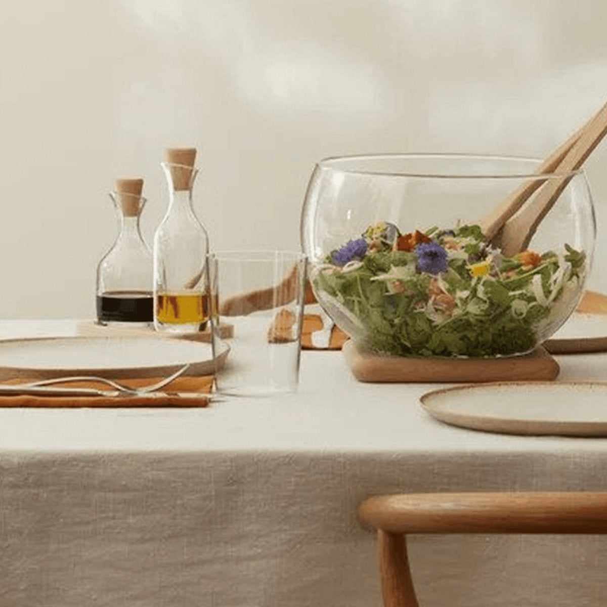 Abbey Oil & Vinegar Bottle Set