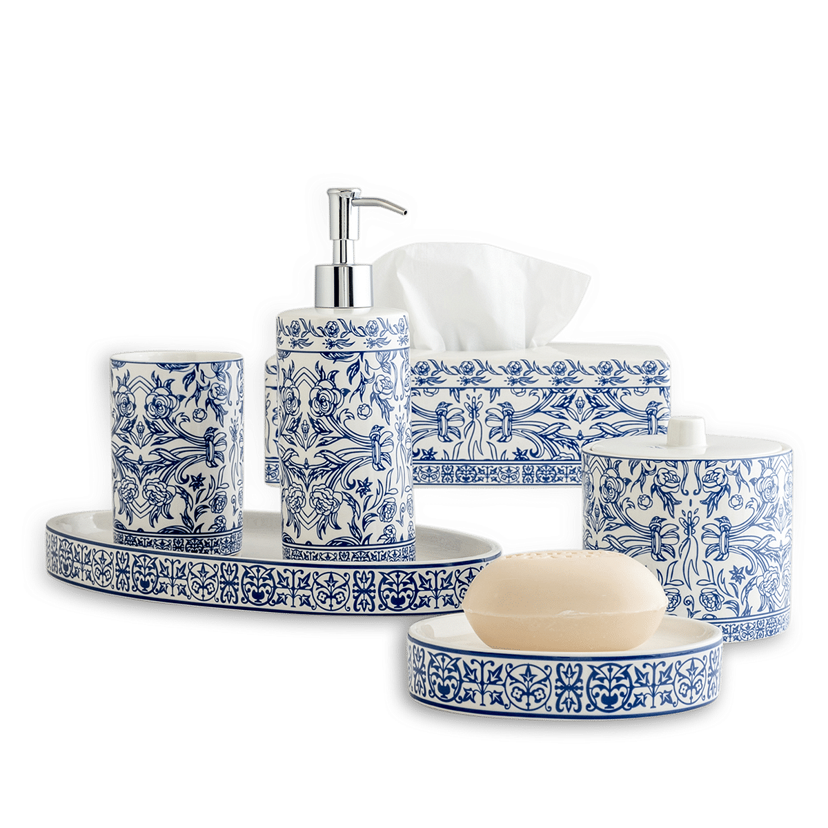 Carrara Cotton Jar