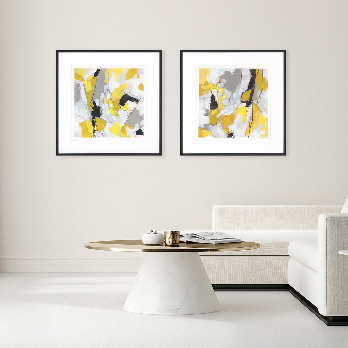 Citron Confetti Wall Art