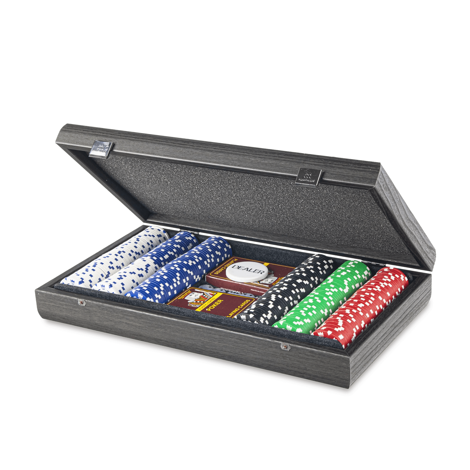 Xylo Dark Walnut Poker Set