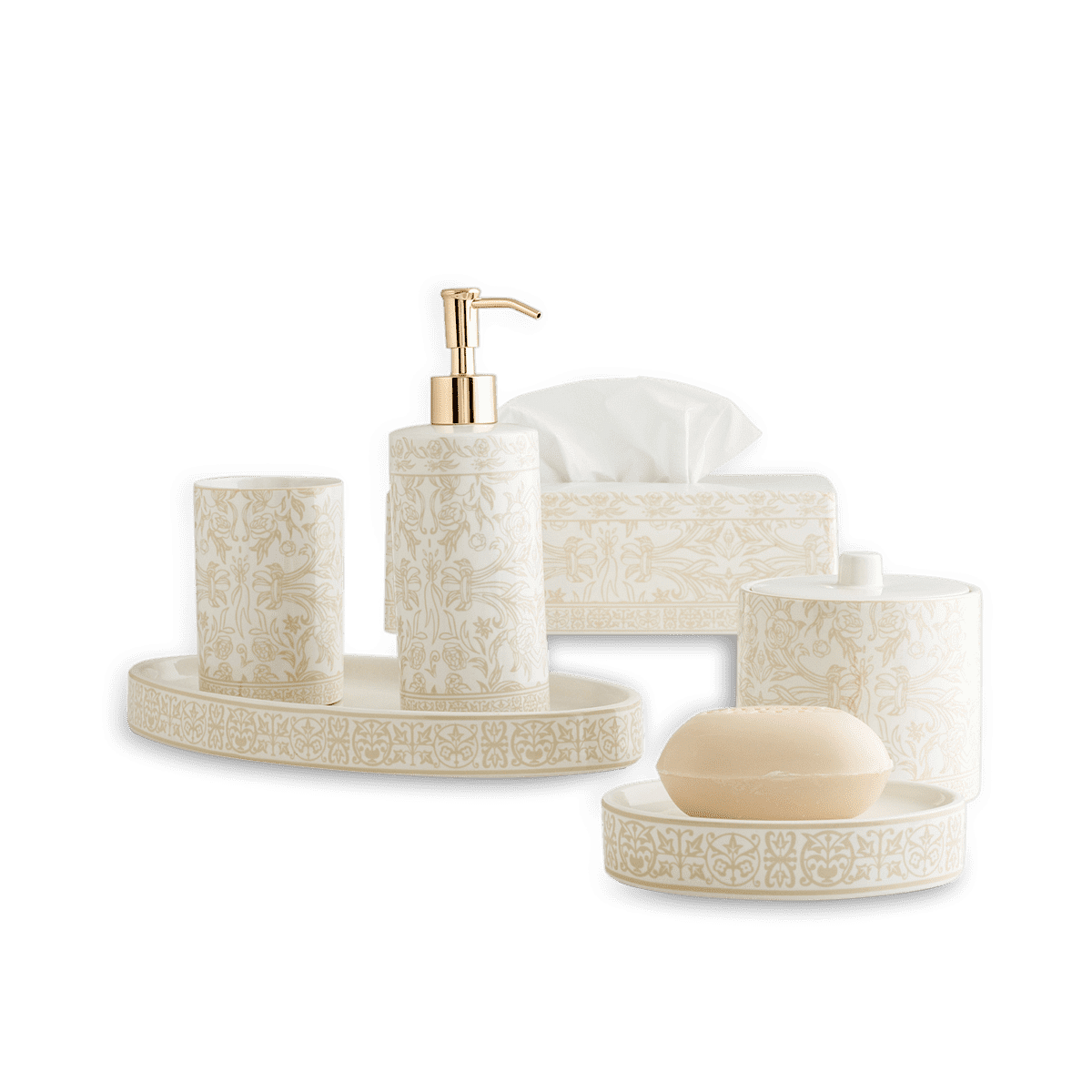 Carrara Vanity Tray