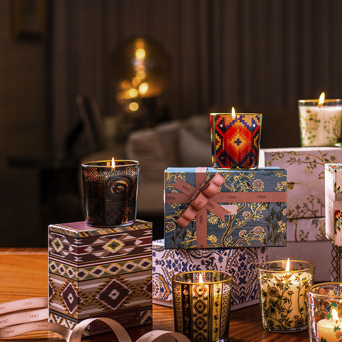 Carpet Scented Candle Jar