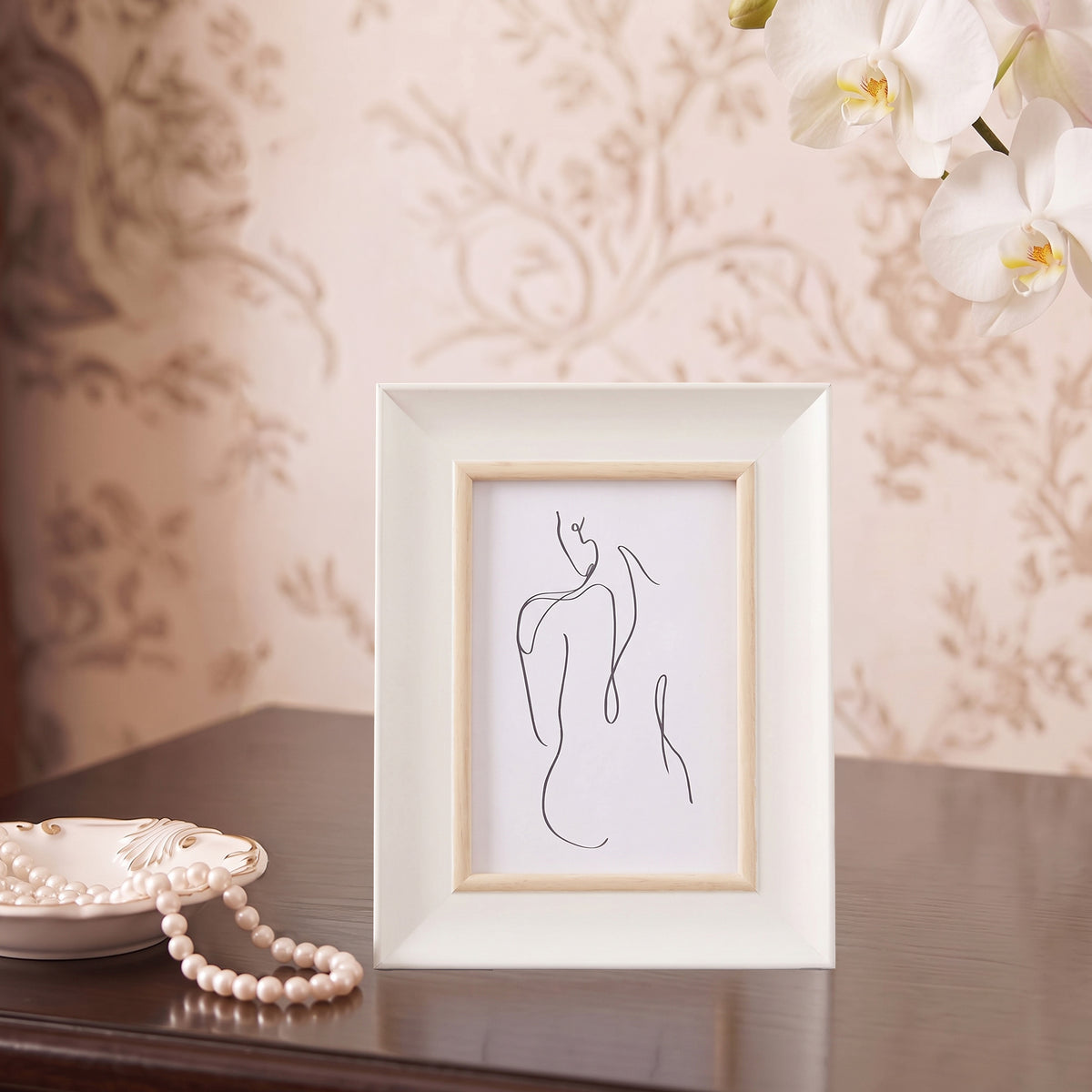 Ecru Photo Frame Natural