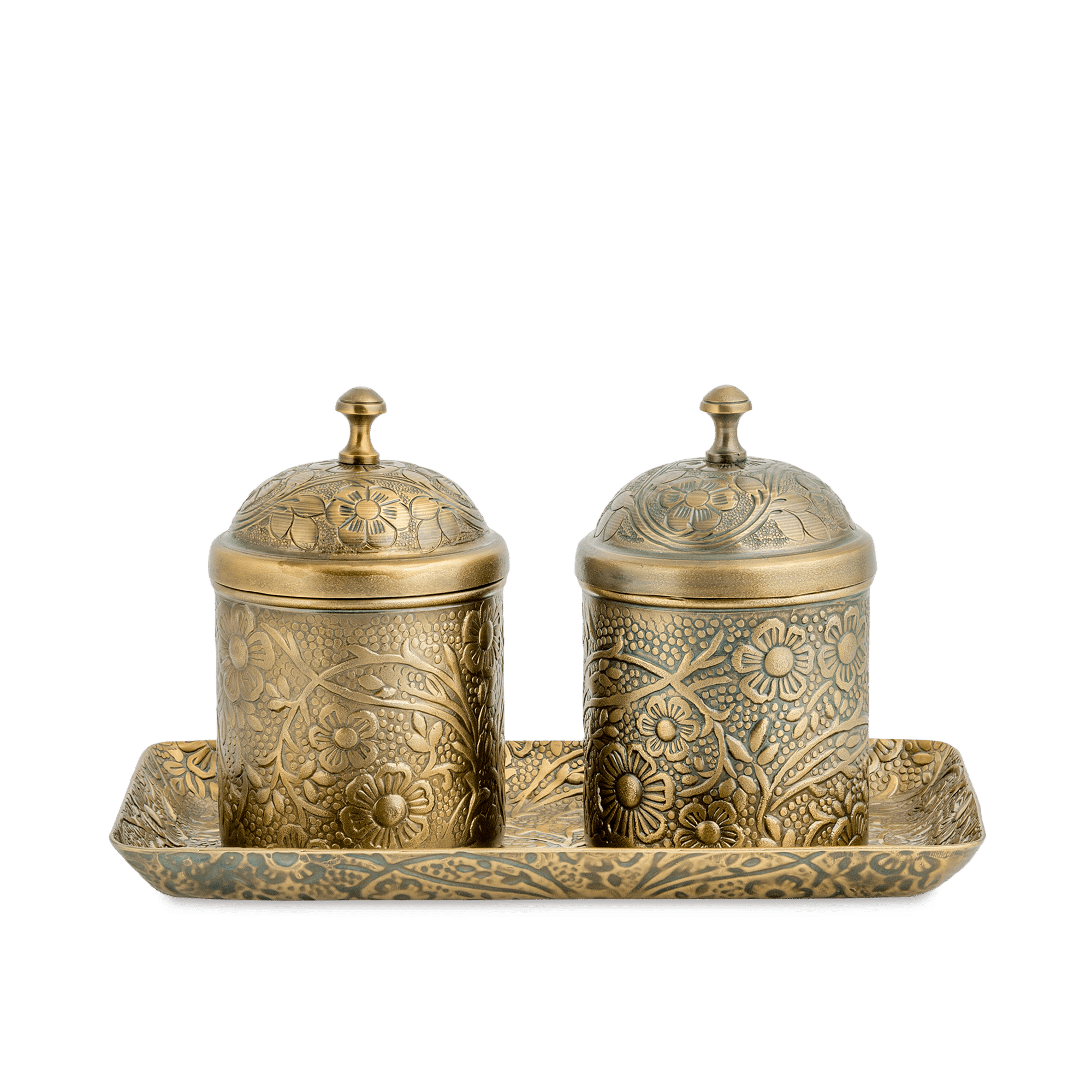 Vintage Antique Gold Box