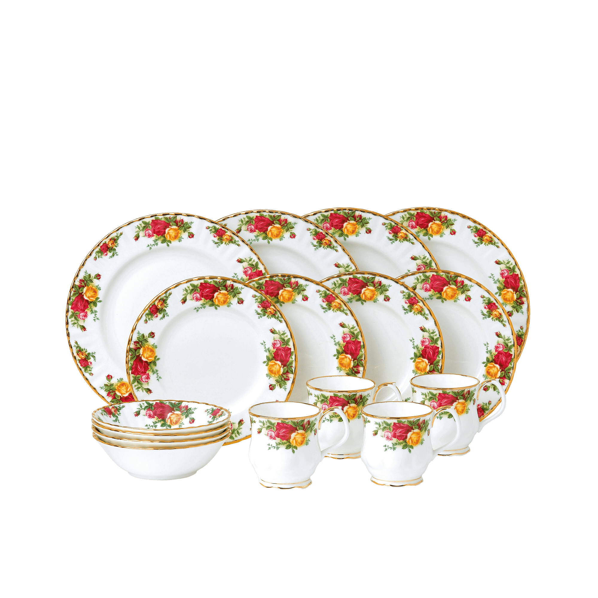 Old Country Roses Appetizer Plate