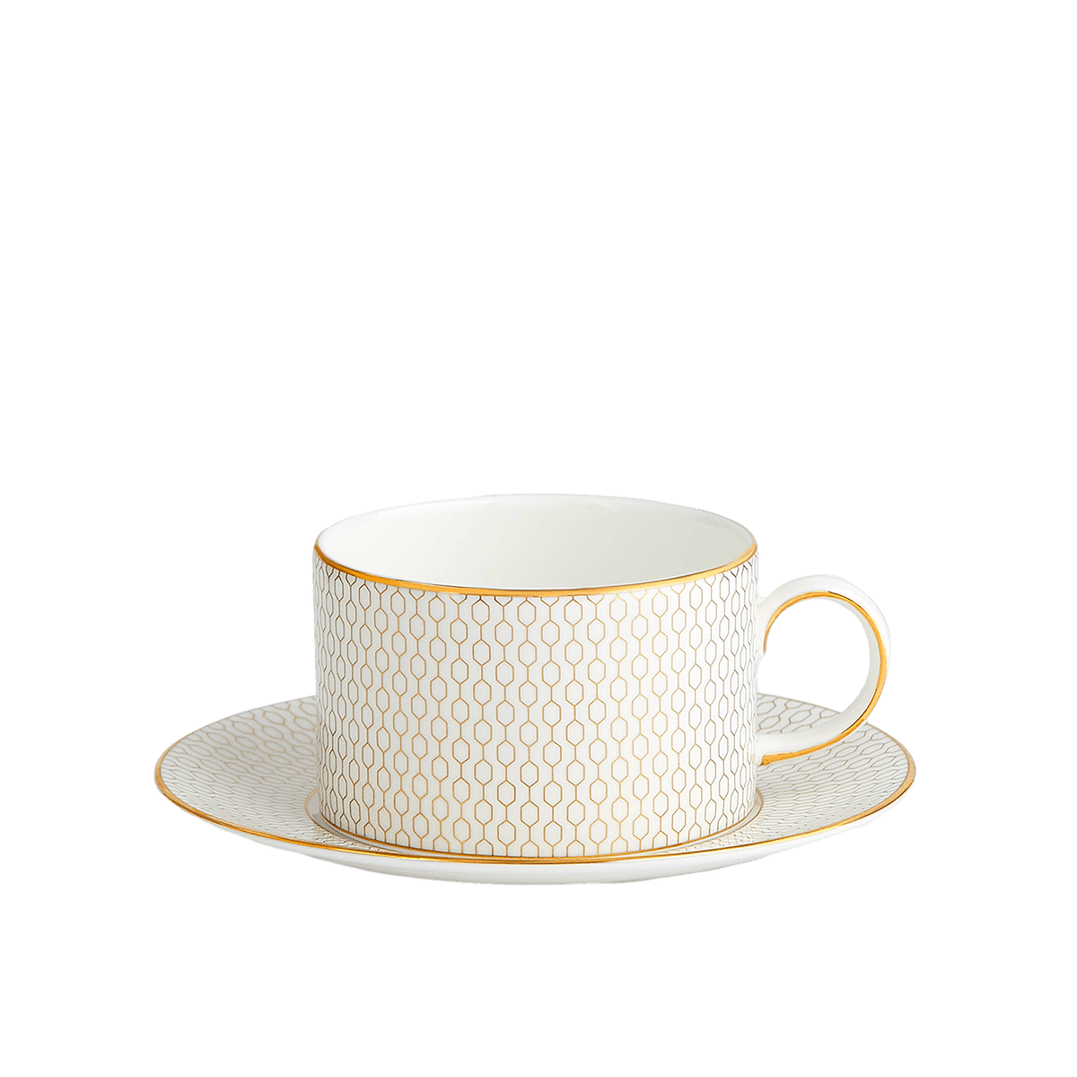 Gio Gold Teacup and Saucer