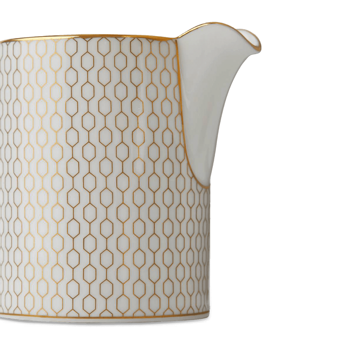 Gio Gold Covered Sugar & Creamer S/2