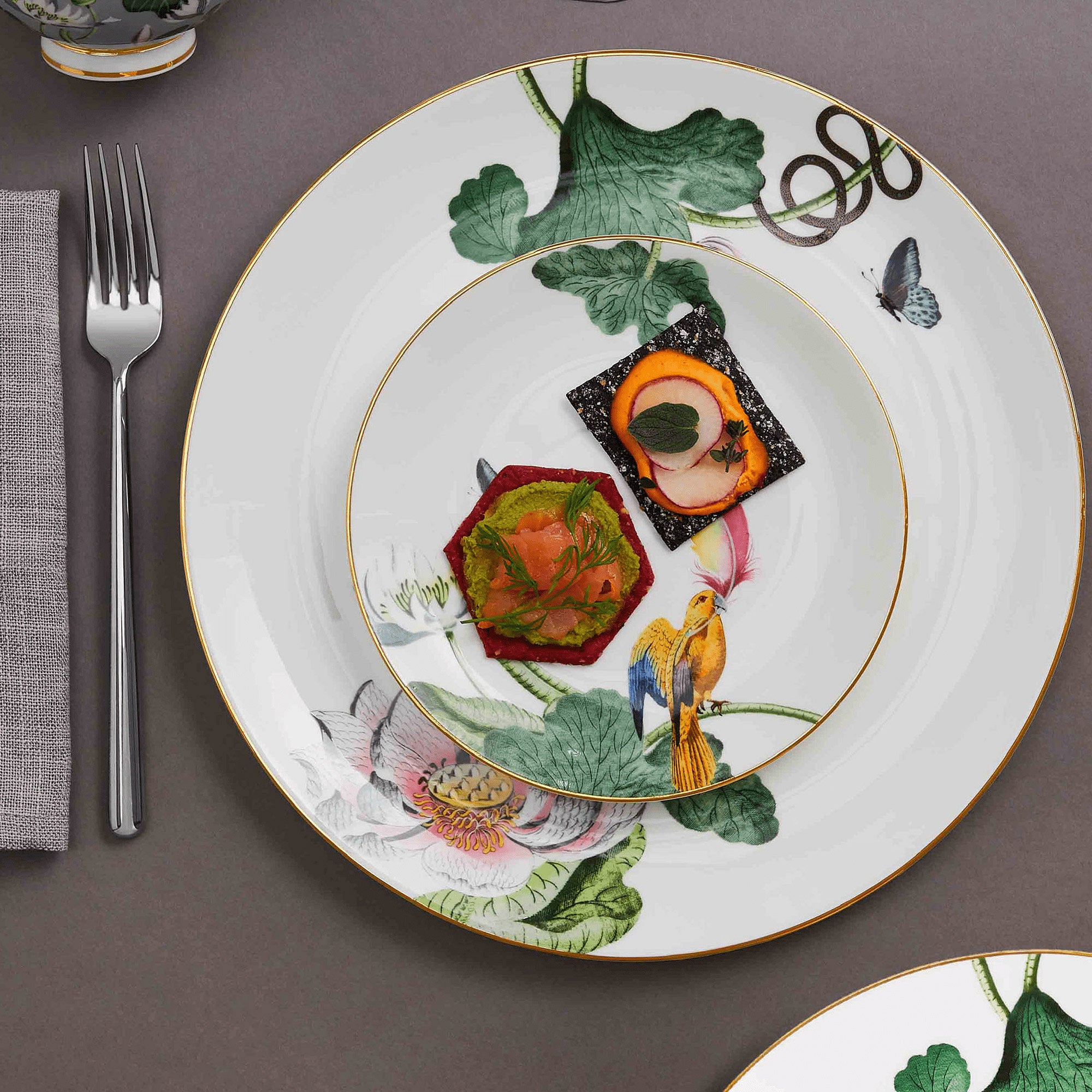 Wonderlust Water Lily Serving Tray/Salver
