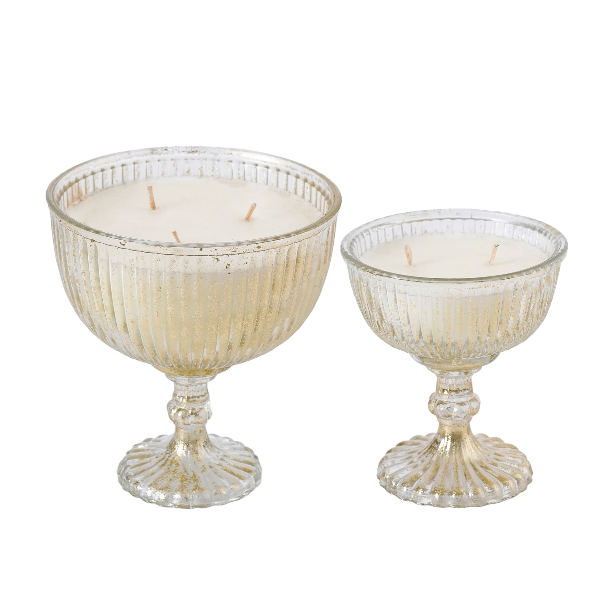 Pedestal Fern Moss Candle H17.2 cm