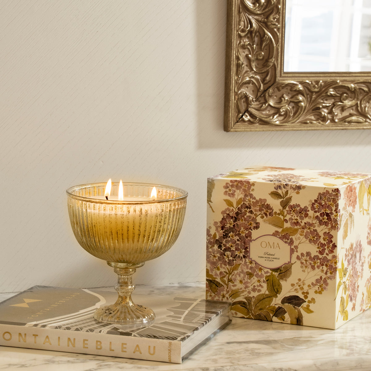 Pedestal Scented Candle