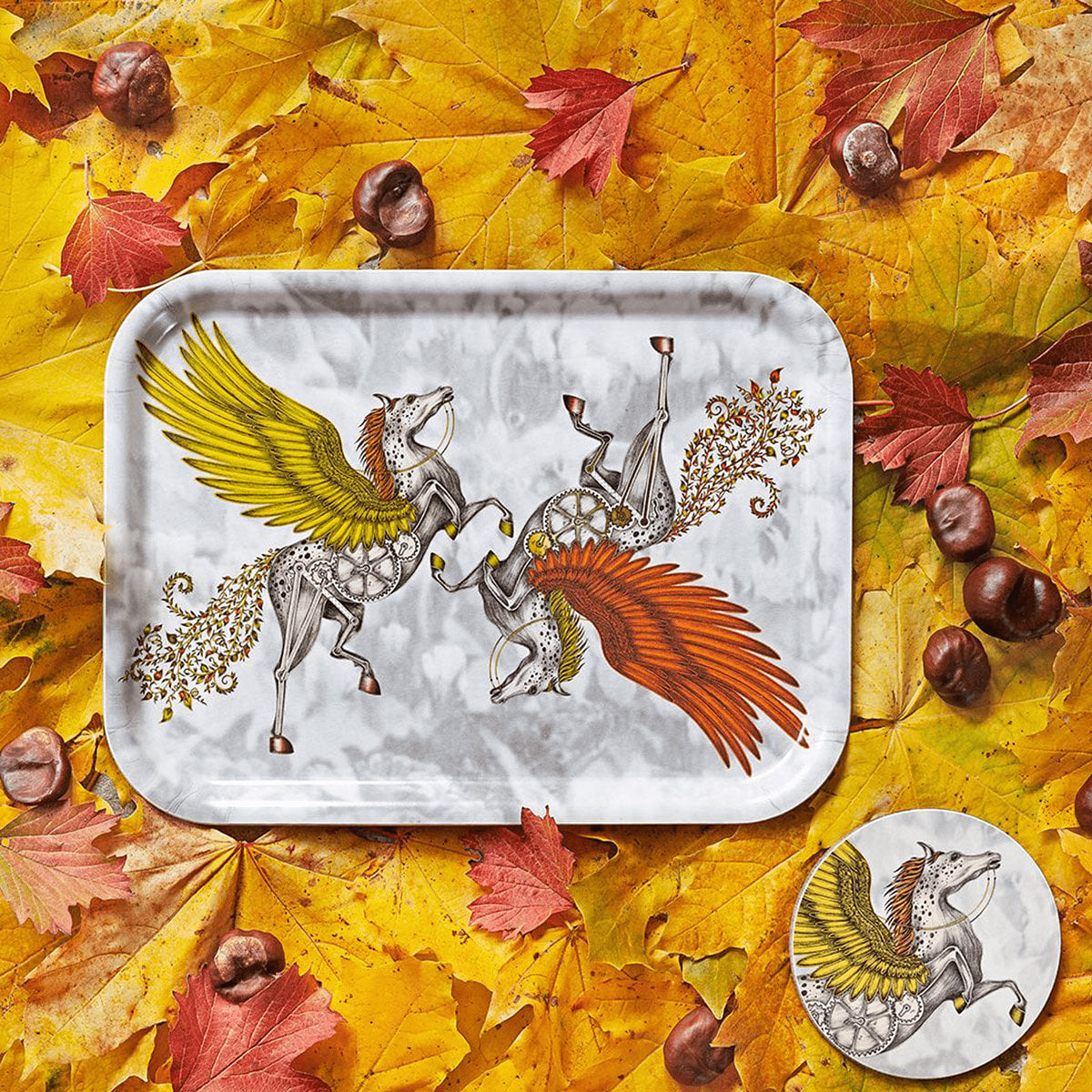 Pegasus Coaster Set of 4