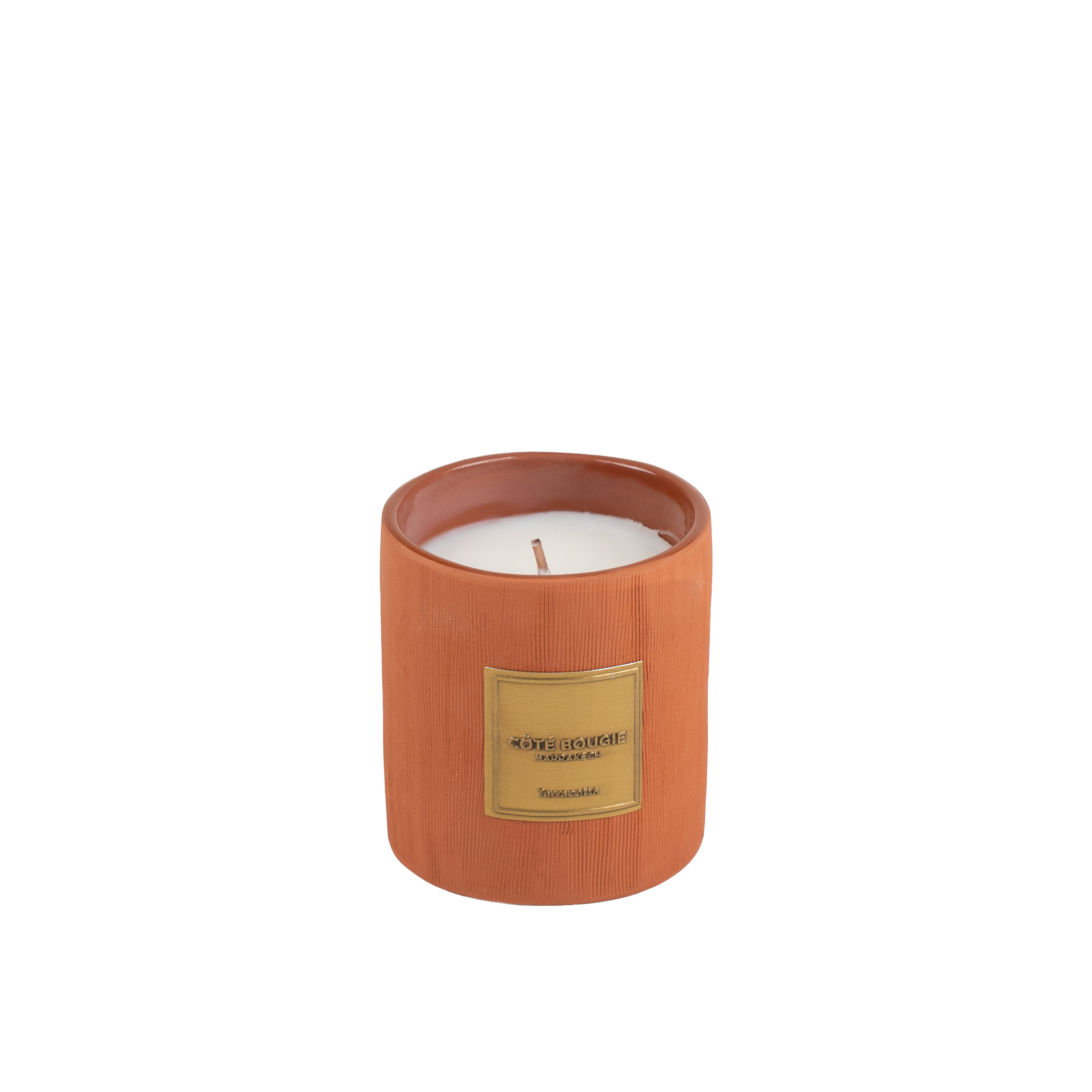 golden Rafia Scented Candle