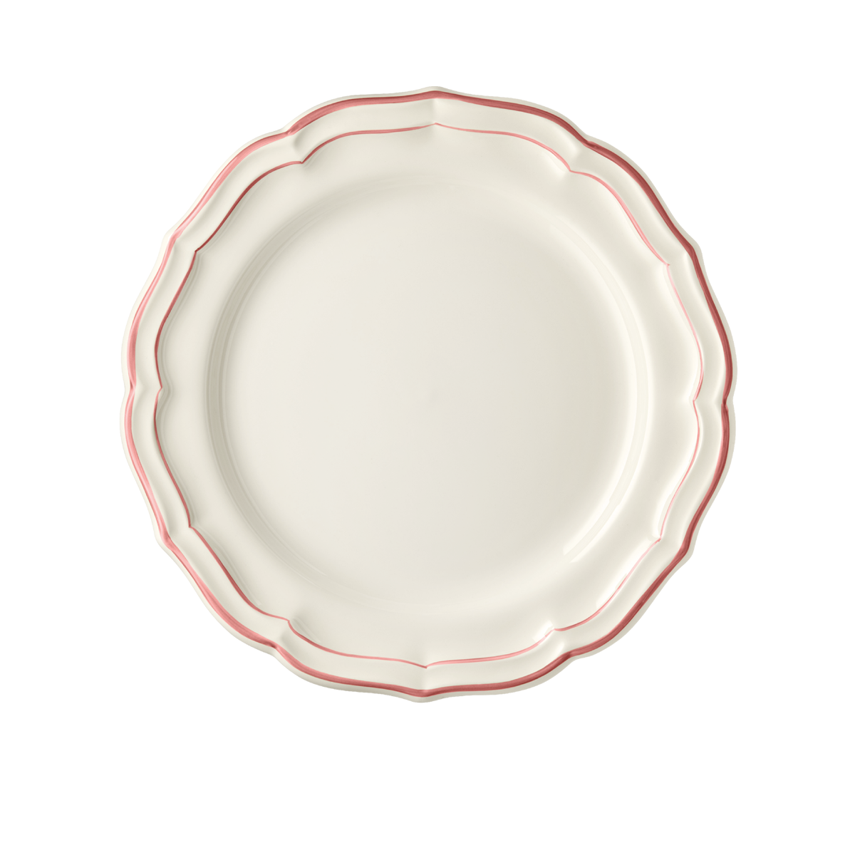 LES FILET DINNER PLATE CORAIL