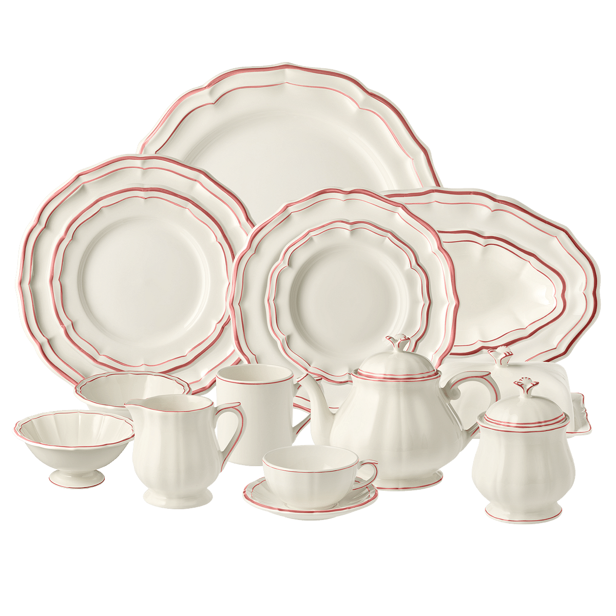 Les Filet Mug Corail