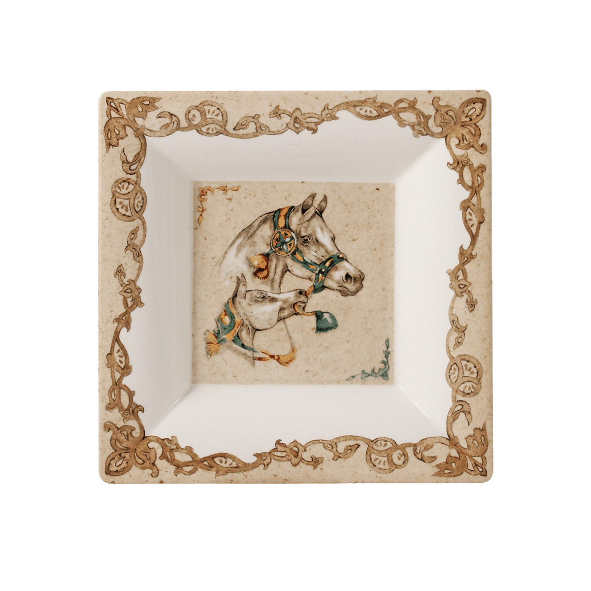Chevaux Du Vent Square Candy Tray Large