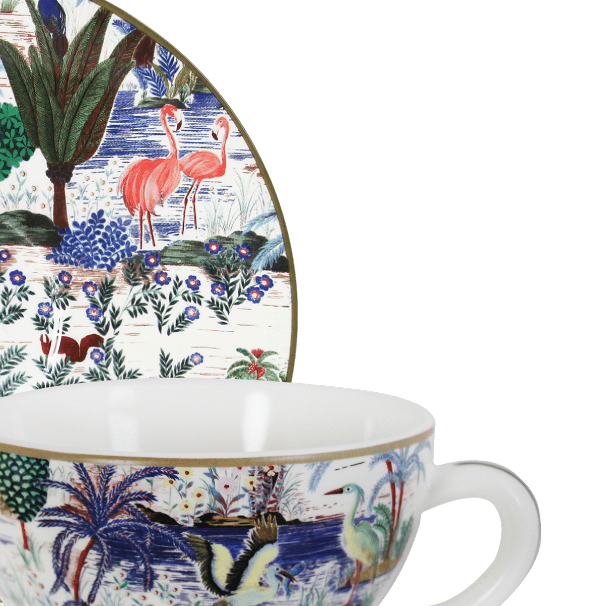 Le Jardin Du Palais Breakfast Cup & Saucer