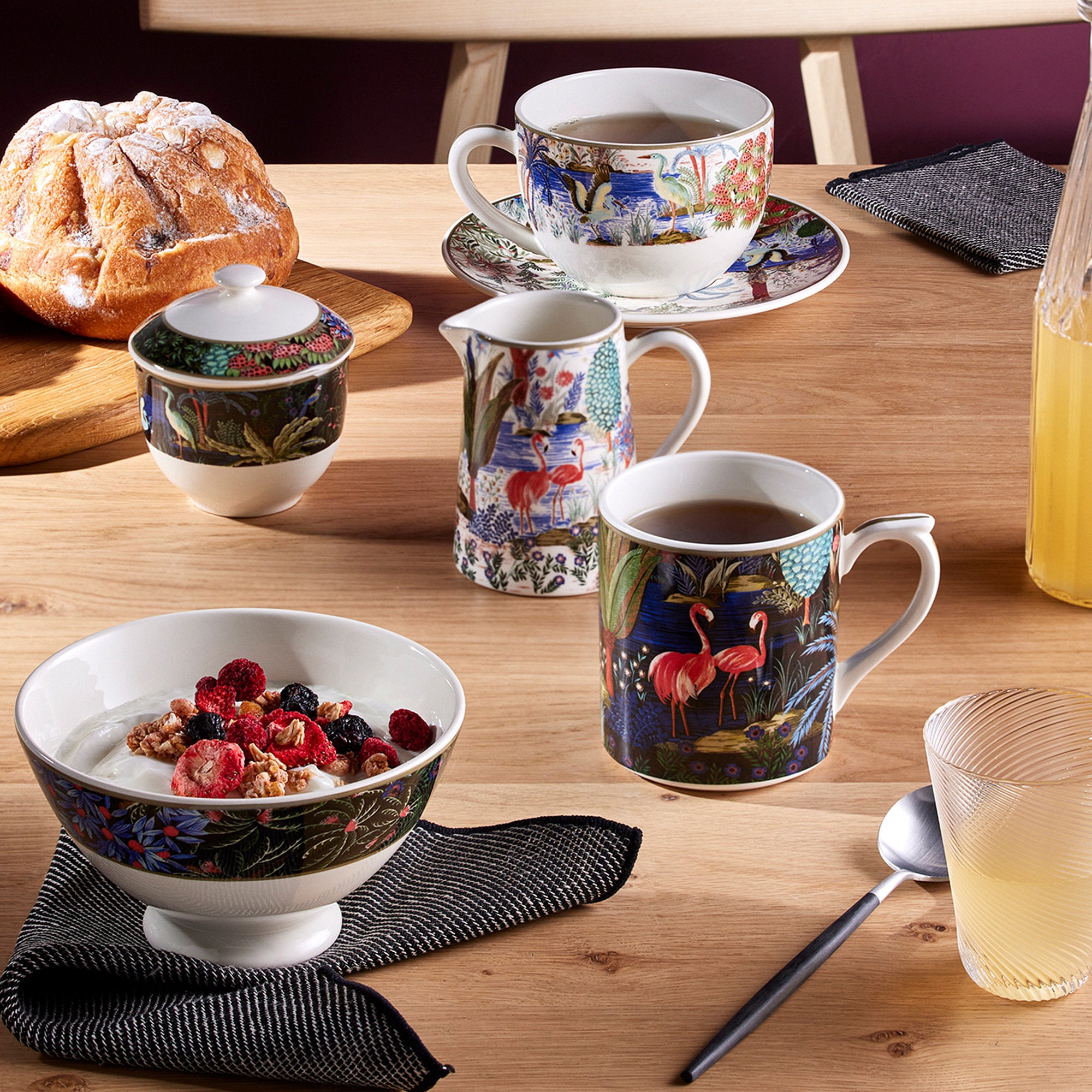 Le Jardin Du Palais Breakfast Cup & Saucer