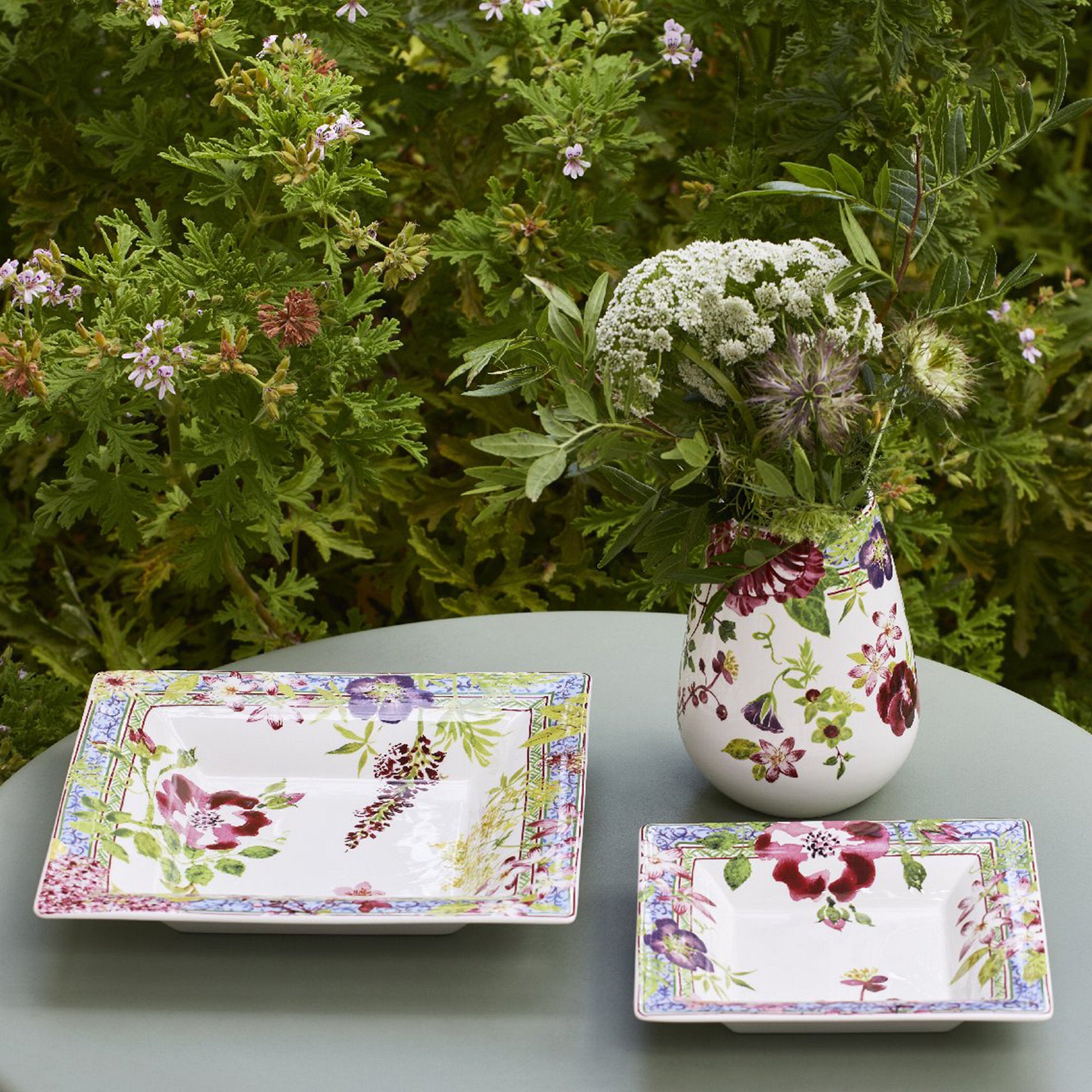 Millefleurs Square Trinket Tray Large