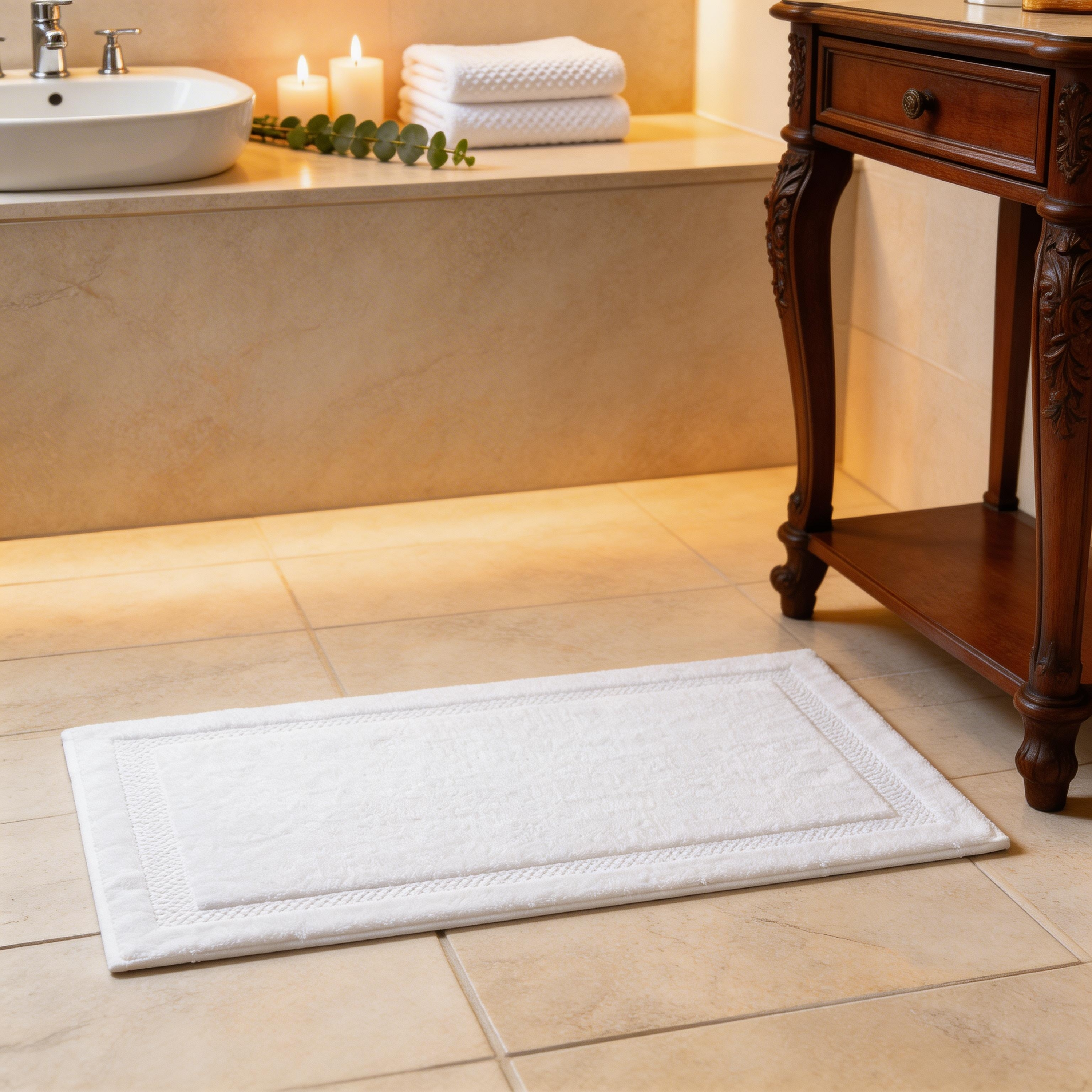 Raffee Drylon Bath Rug