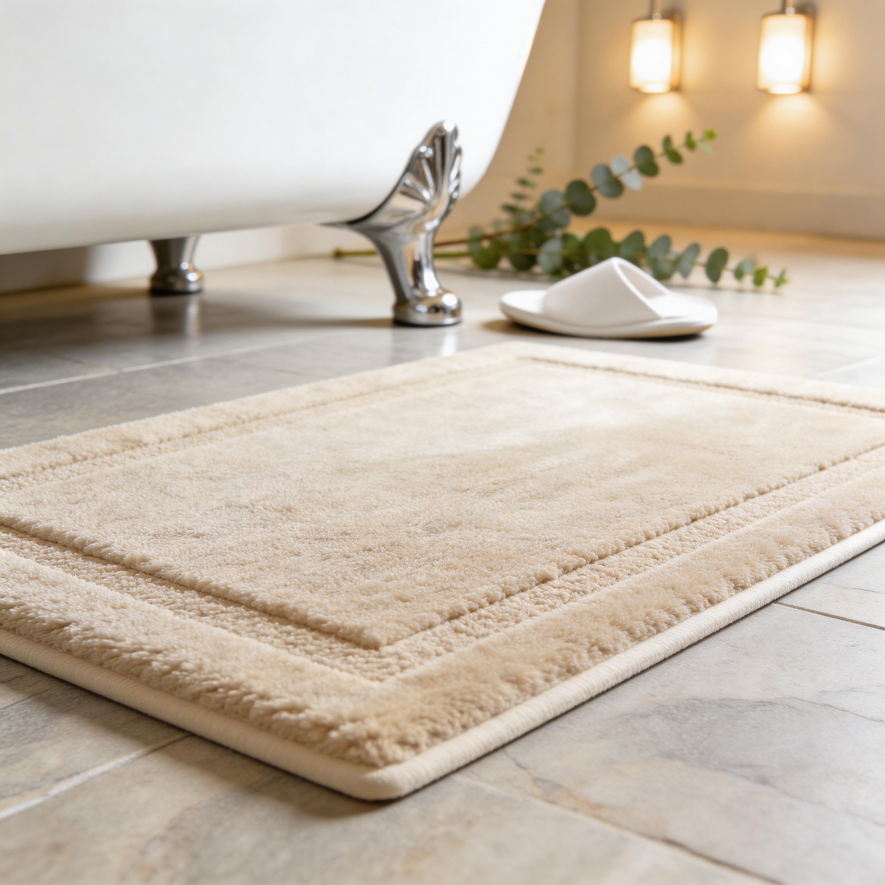 Raffee Drylon Bath Rug