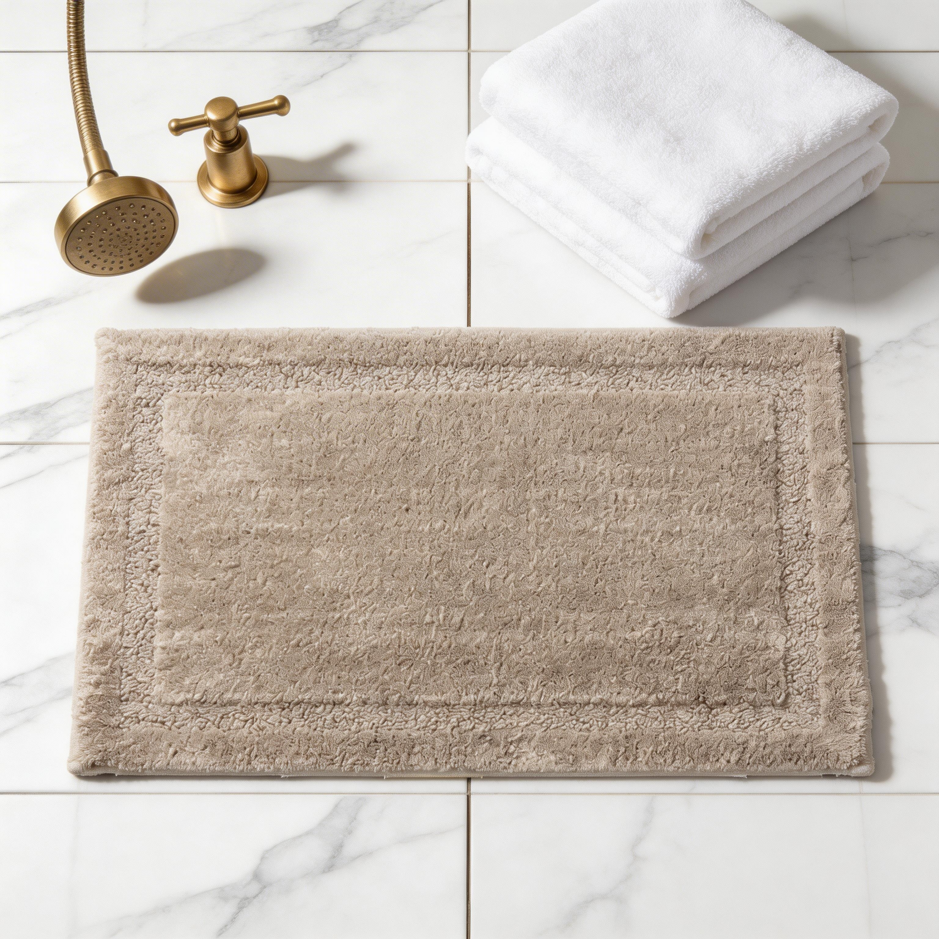 Raffee Drylon Bath Rug