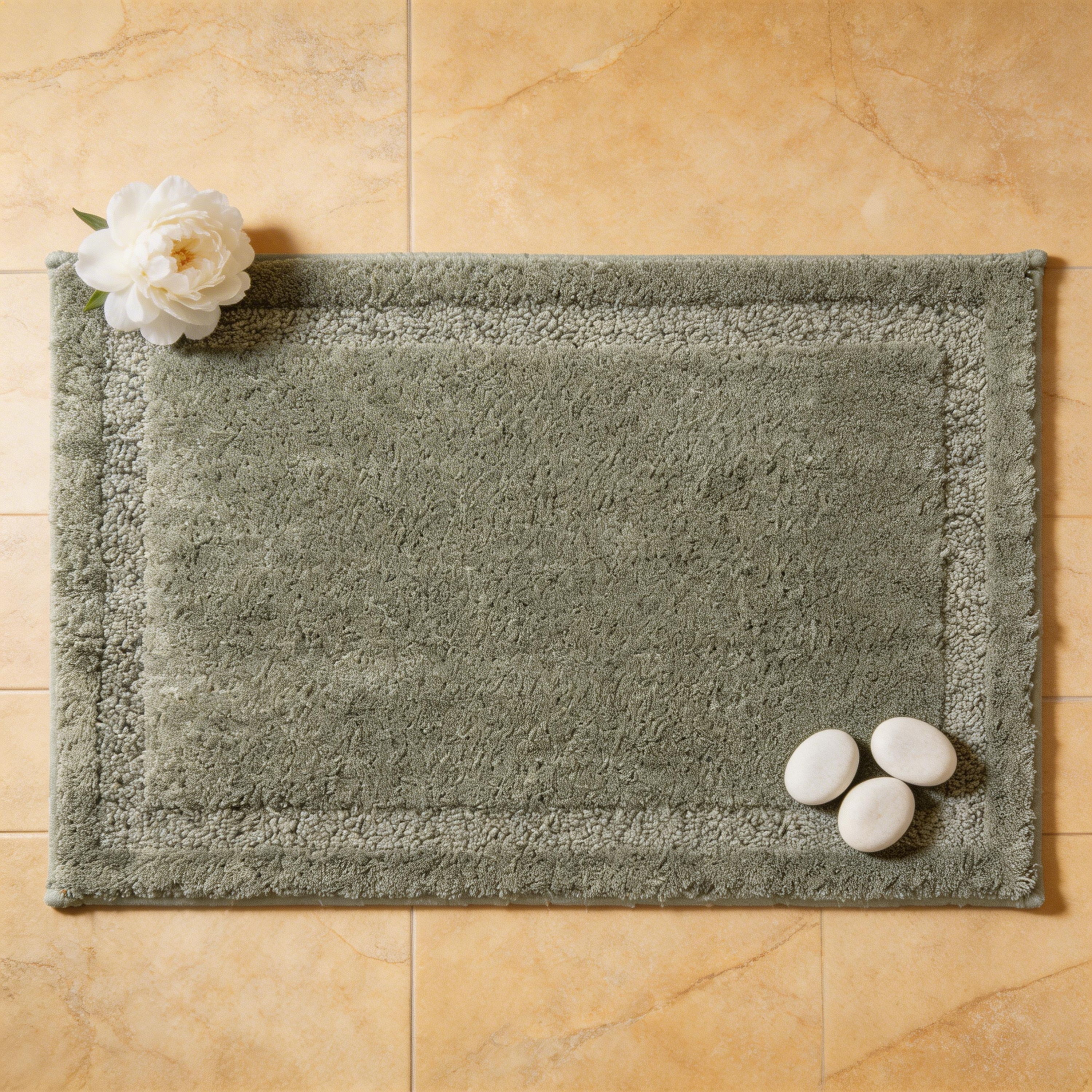 Raffee Drylon Bath Rug