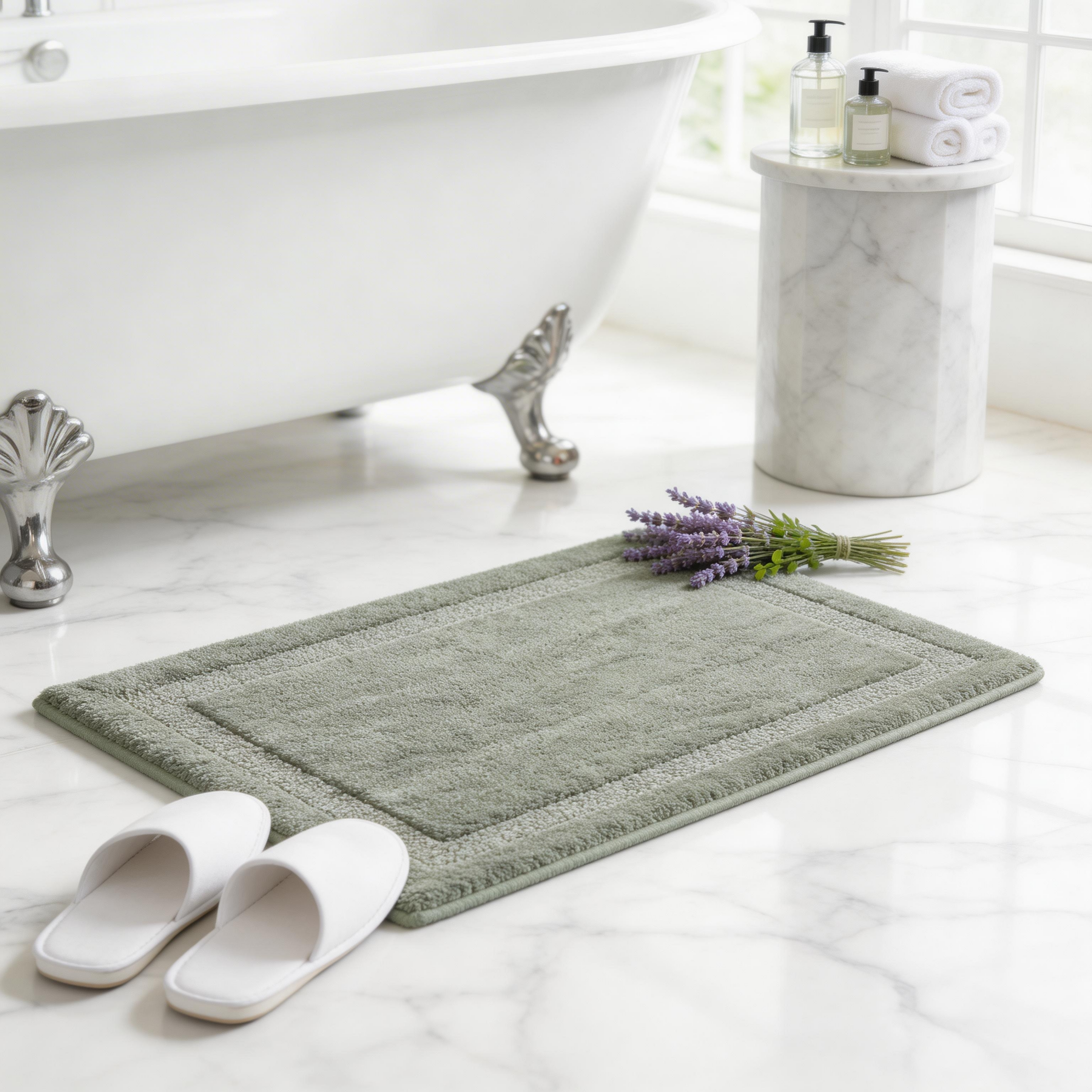 Raffee Drylon Bath Rug