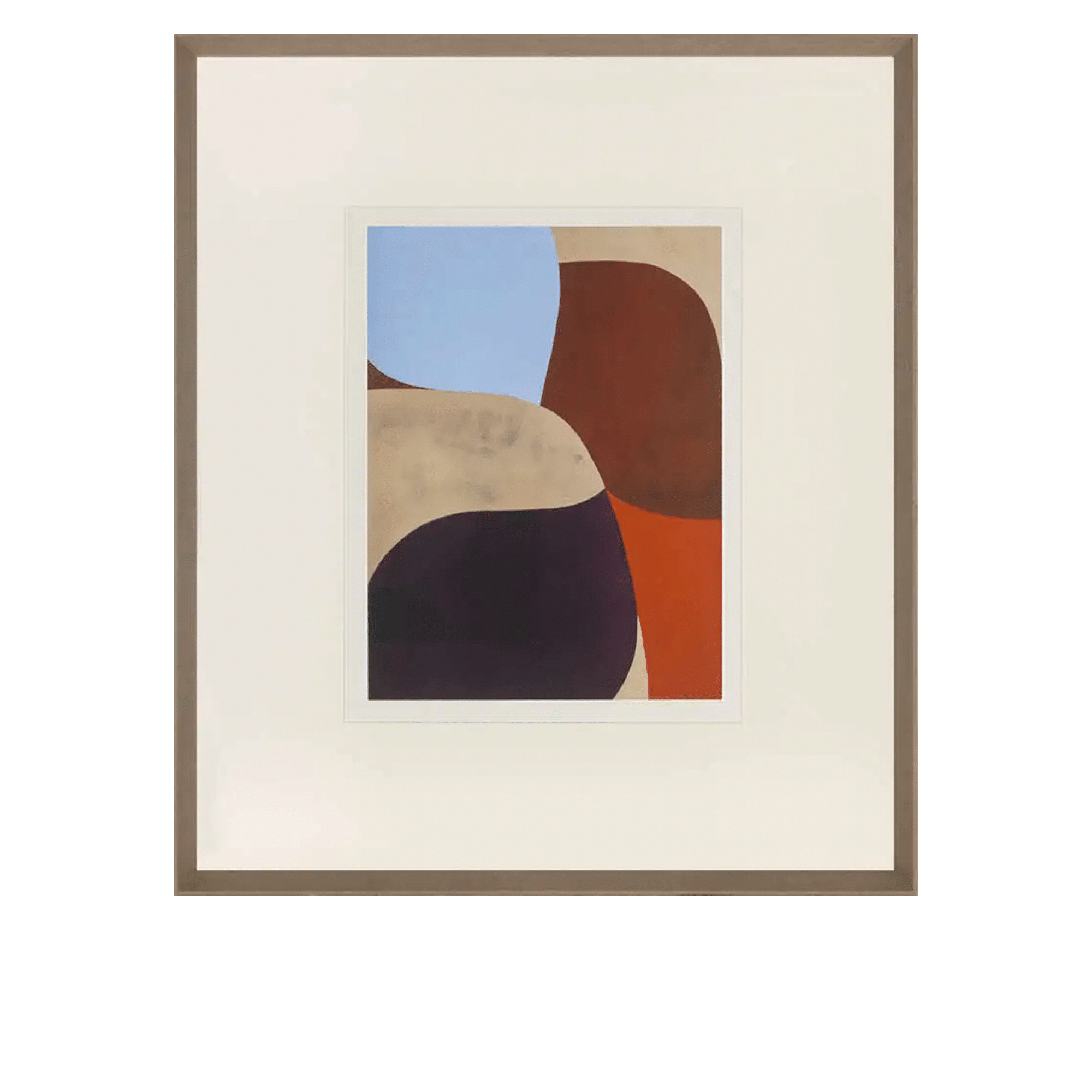 Contemporary Art Painted Shapes 02