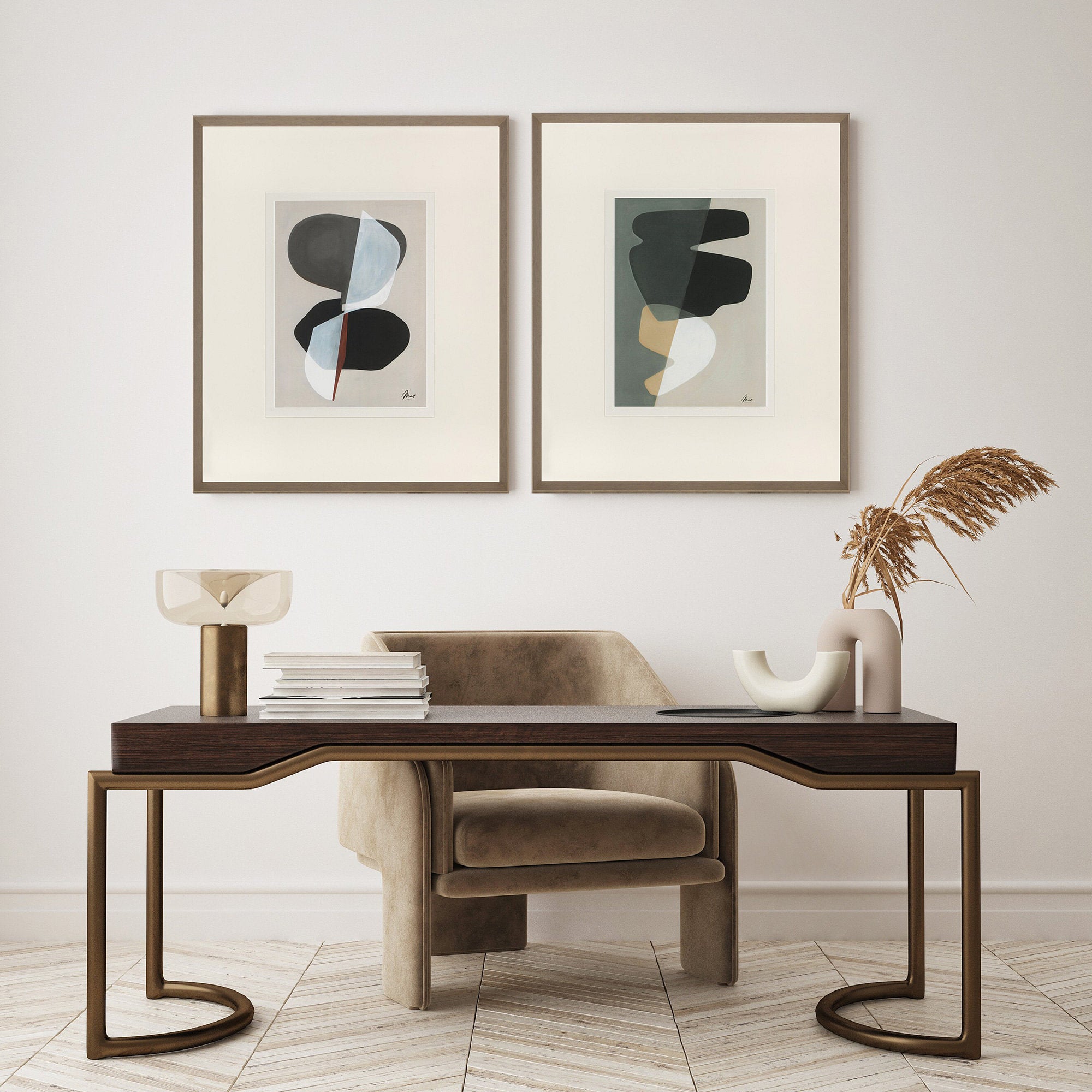 Contemporary Art Composition 01