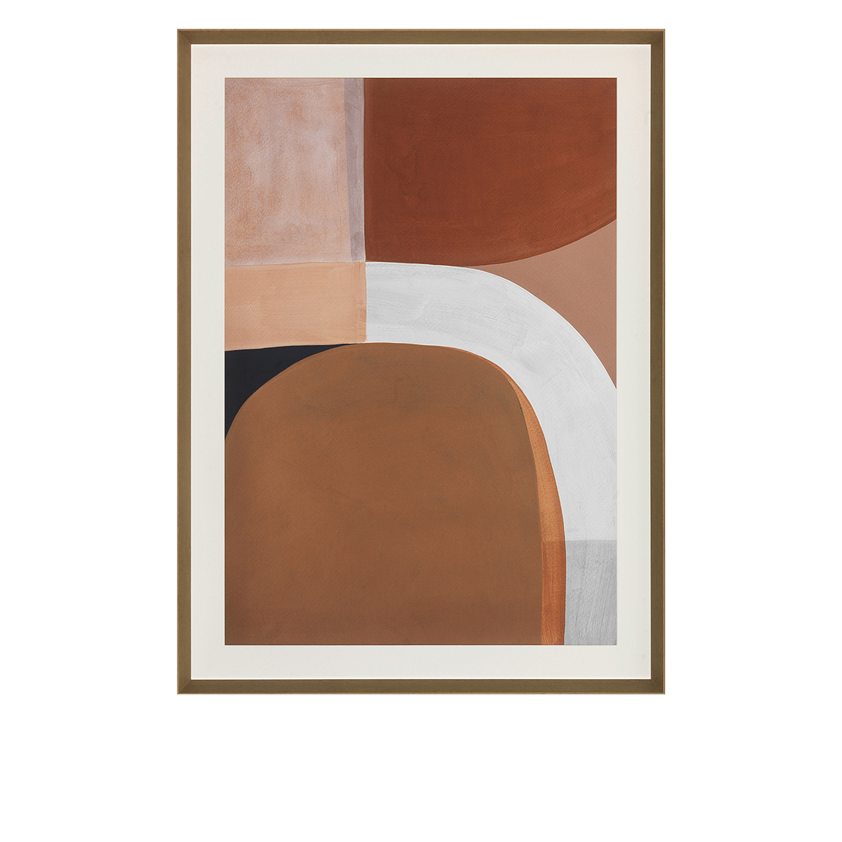 Contemporary Art Painted Shapes 01