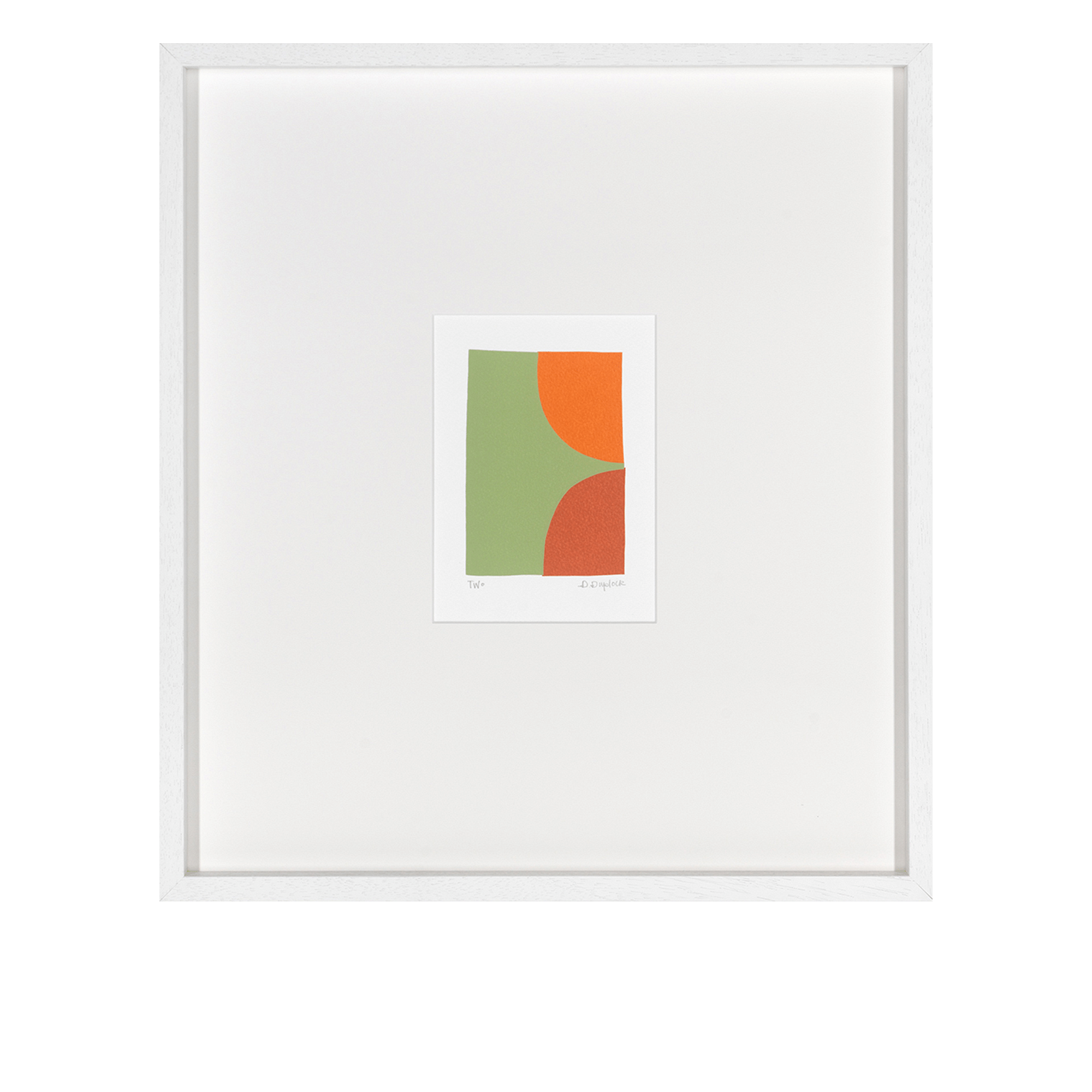 Contemporary Art Serigraph Duplock B