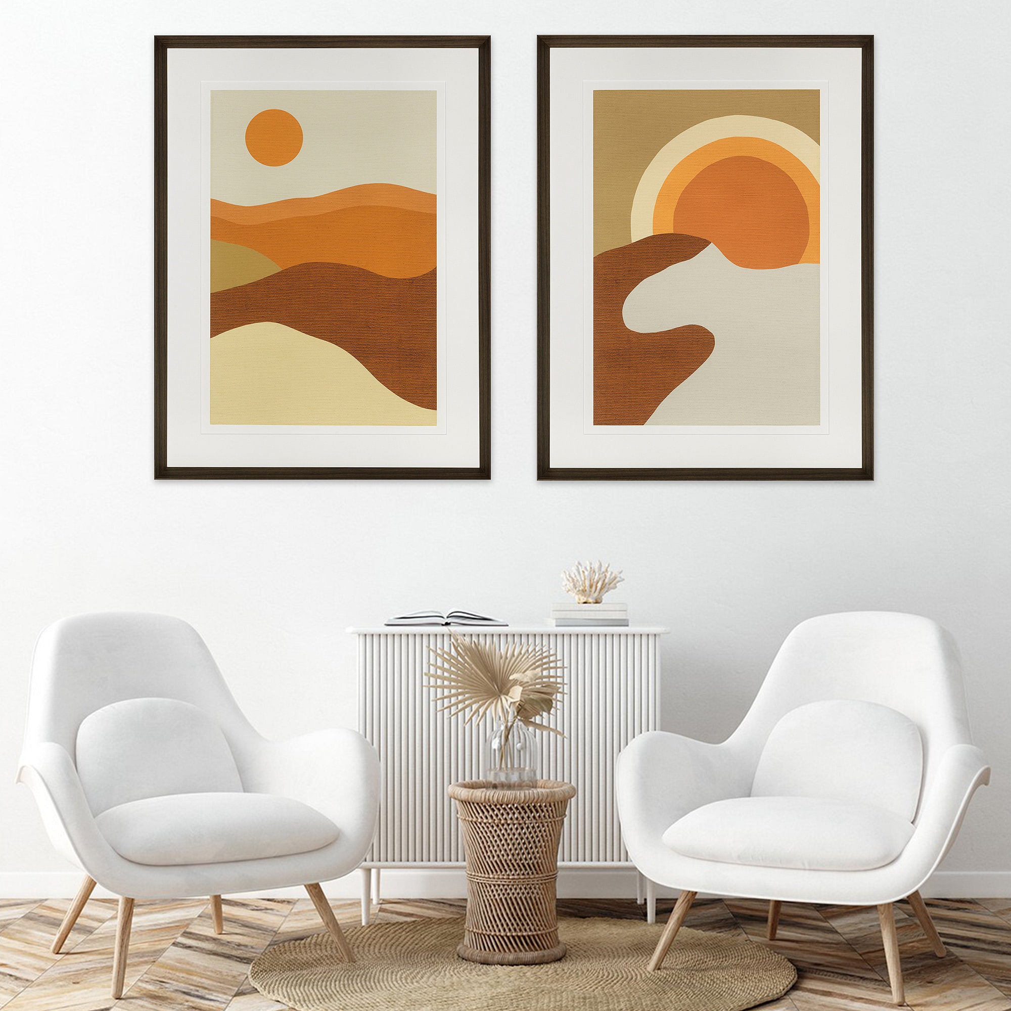 Contemporary Art Sunset