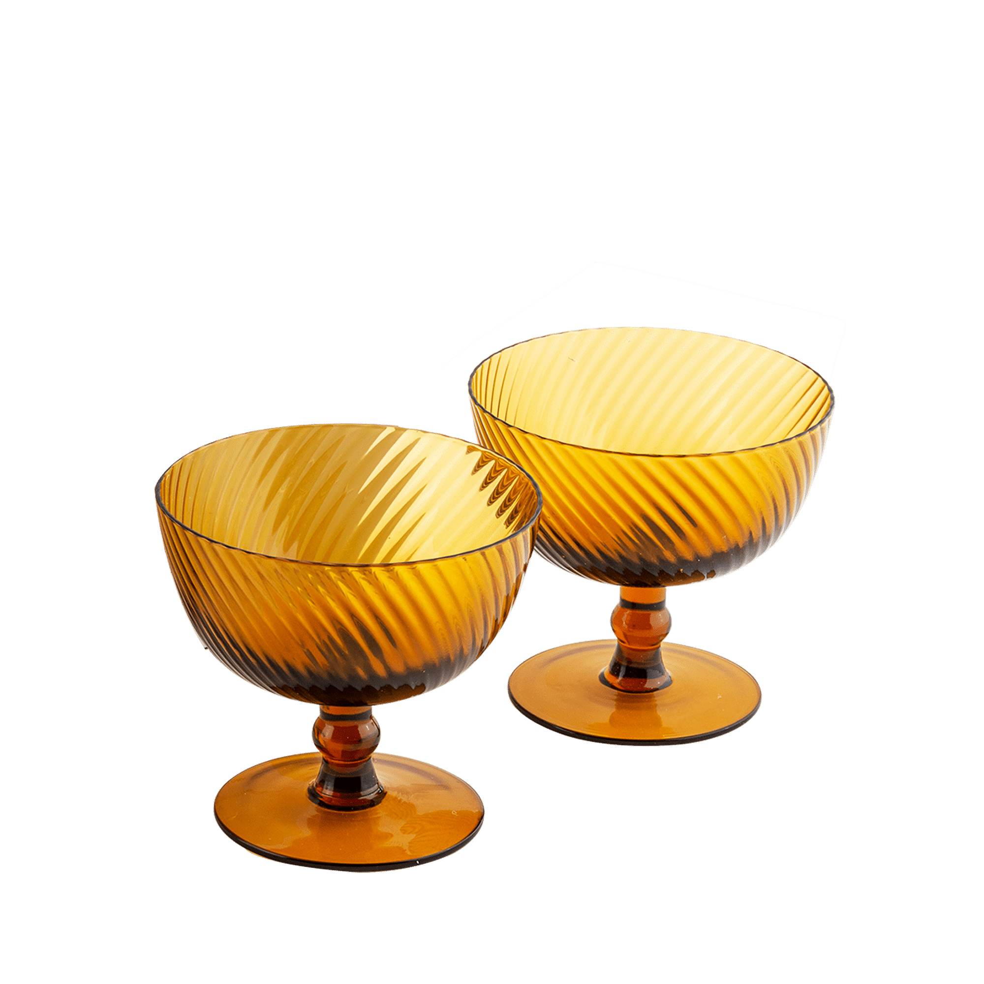 Feltre Dessert Footed Bowl S/2