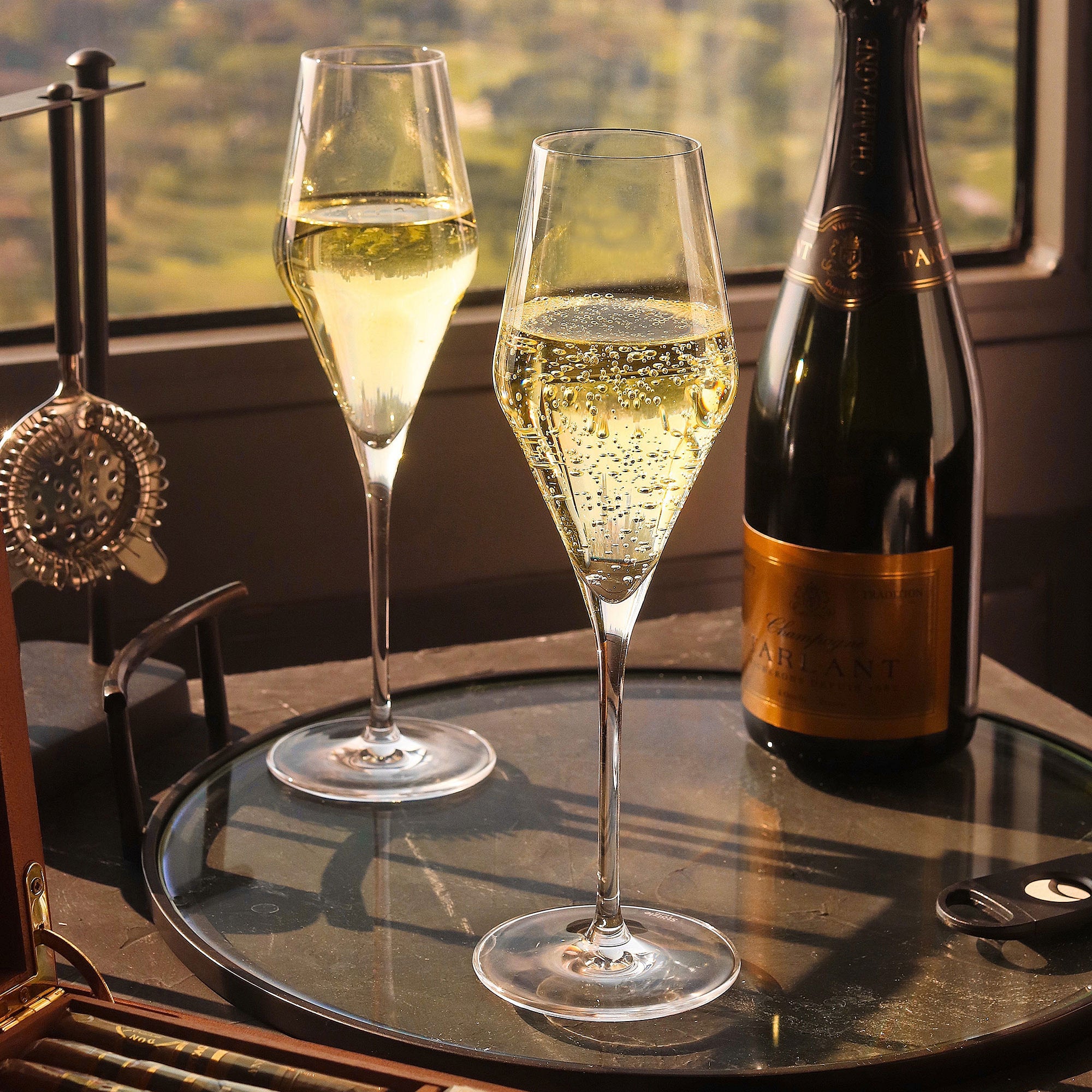 Quatrophil Champagne Flute