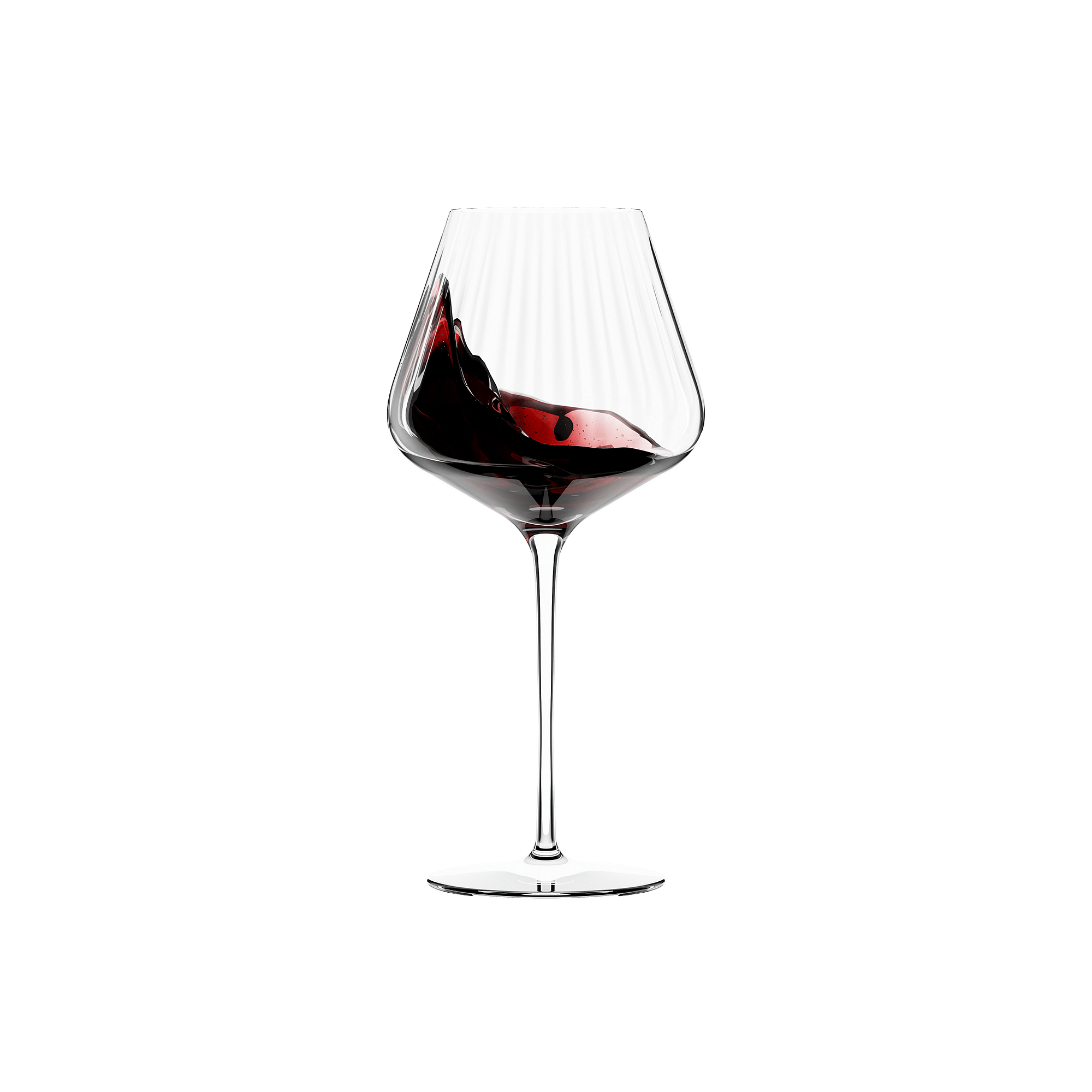 Symphony Burgundy Wine Glass