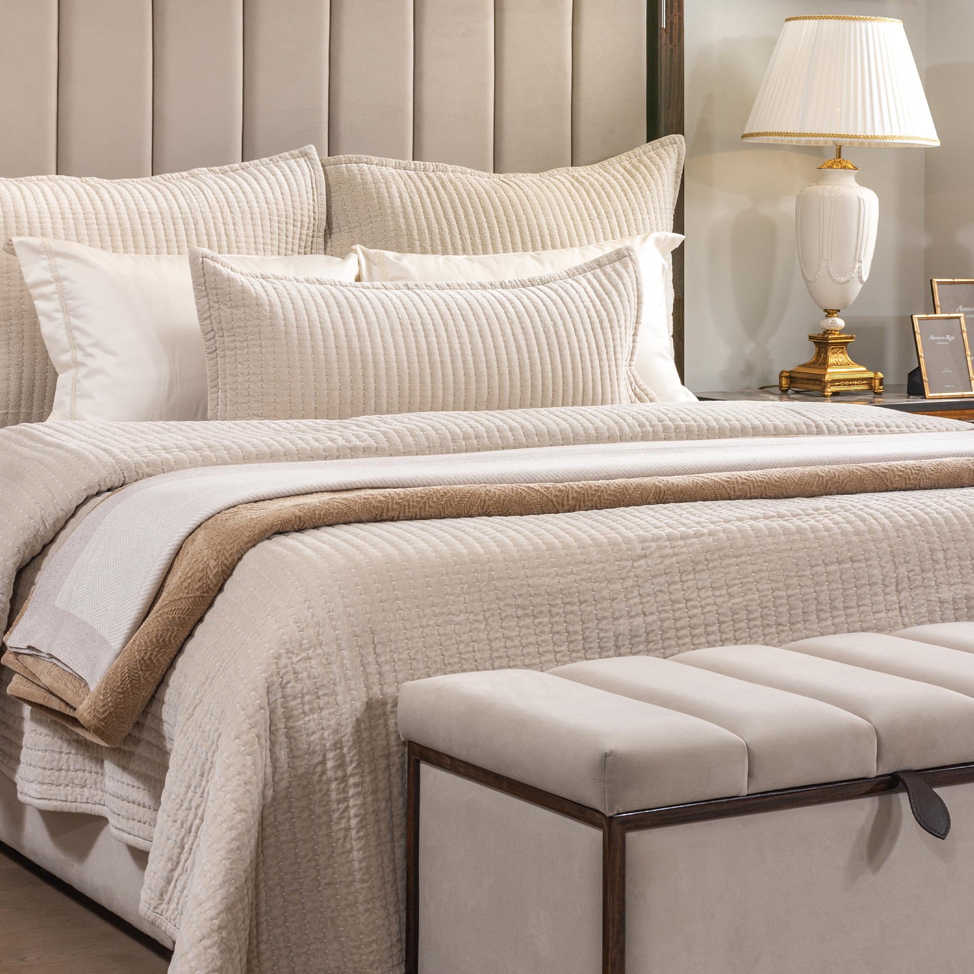 Antalia Cotton Velvel King Bedspread