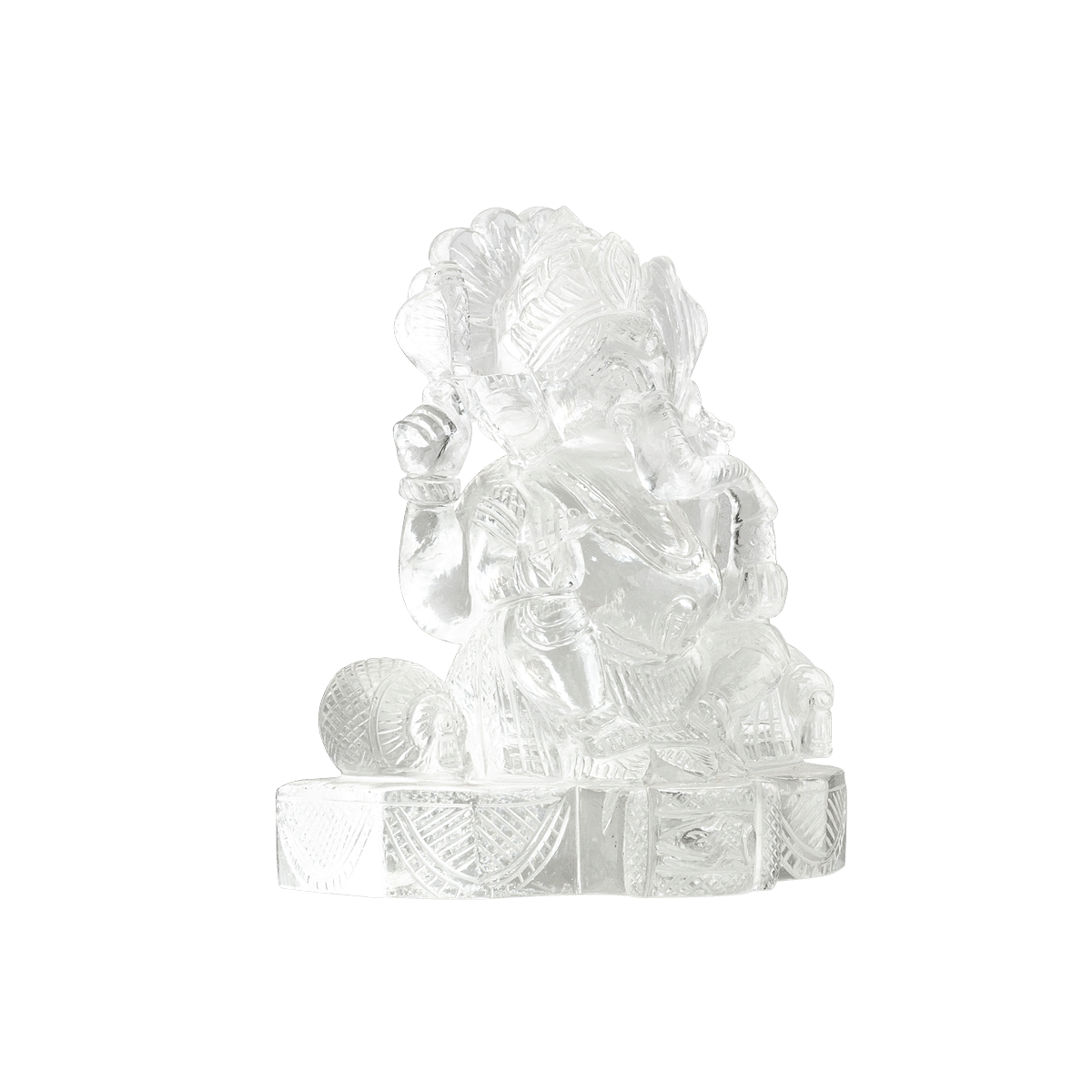 Brazilian Crystal Ganesha XI