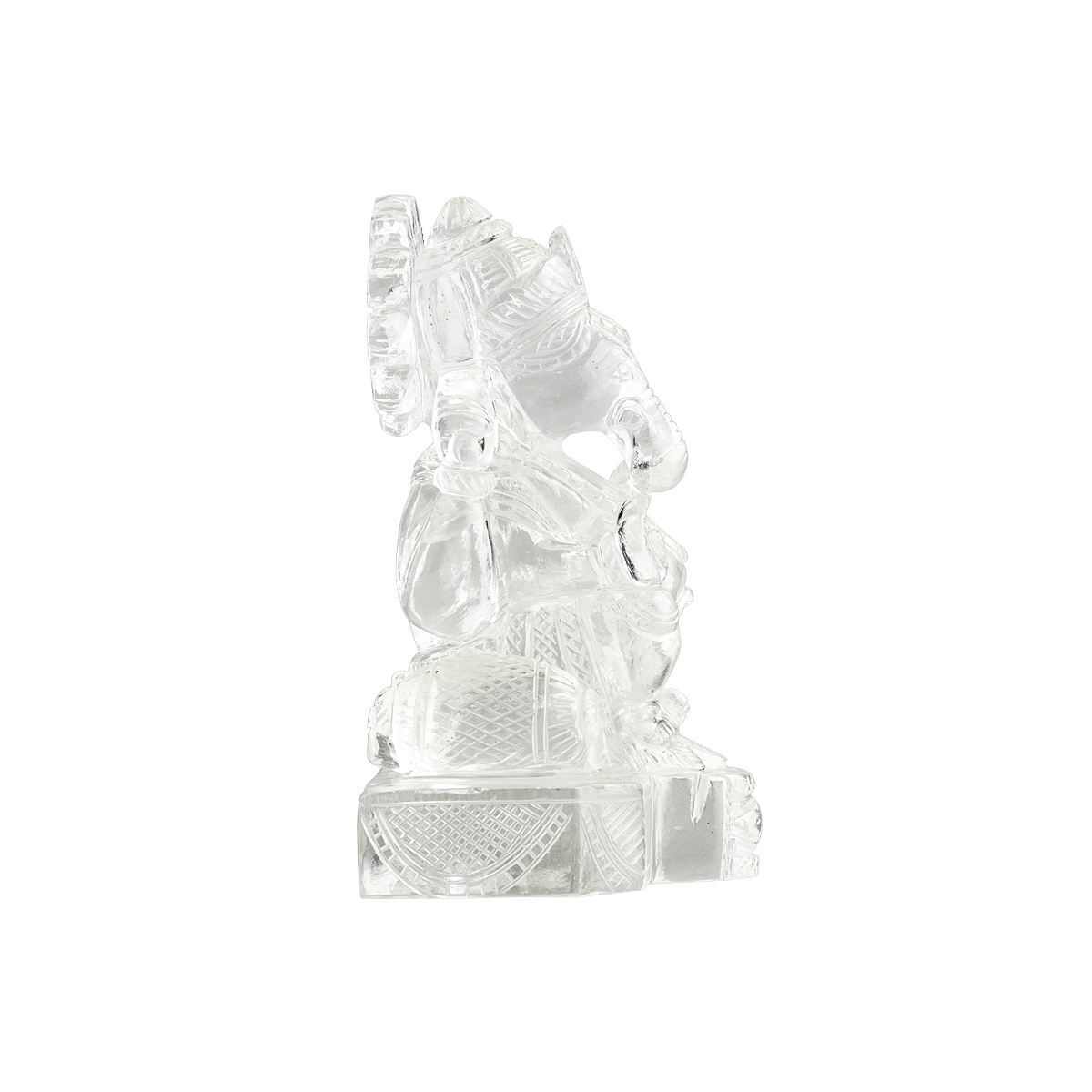 Brazilian Crystal Ganesha XI