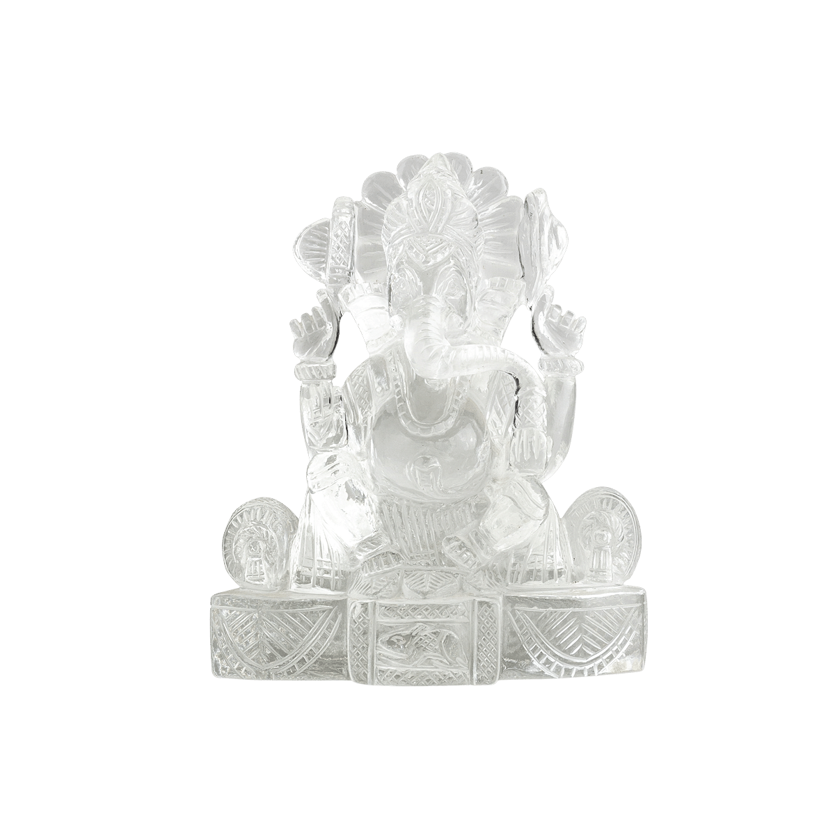 Brazilian Crystal Ganesha XI
