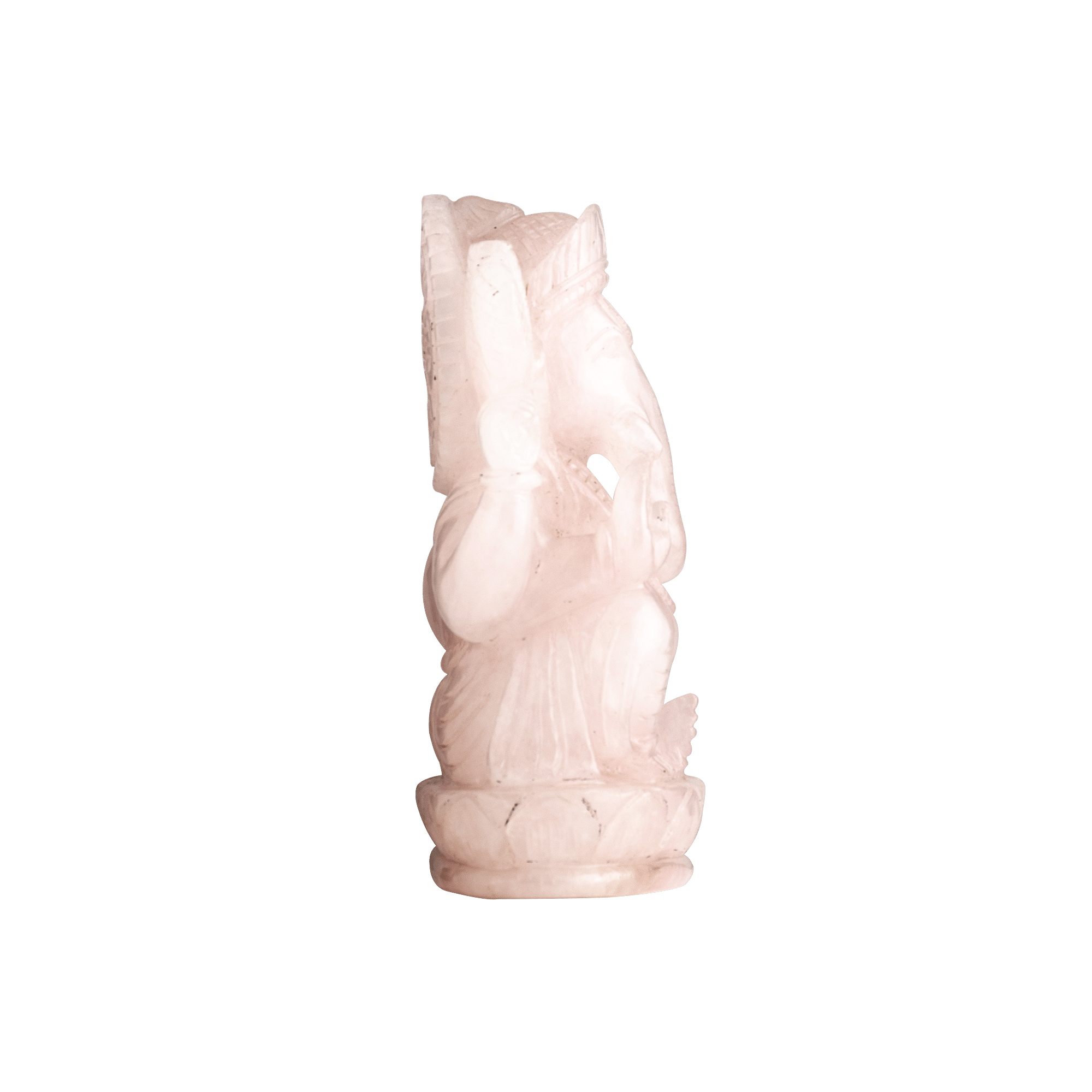 Rose Quartz Ganesha