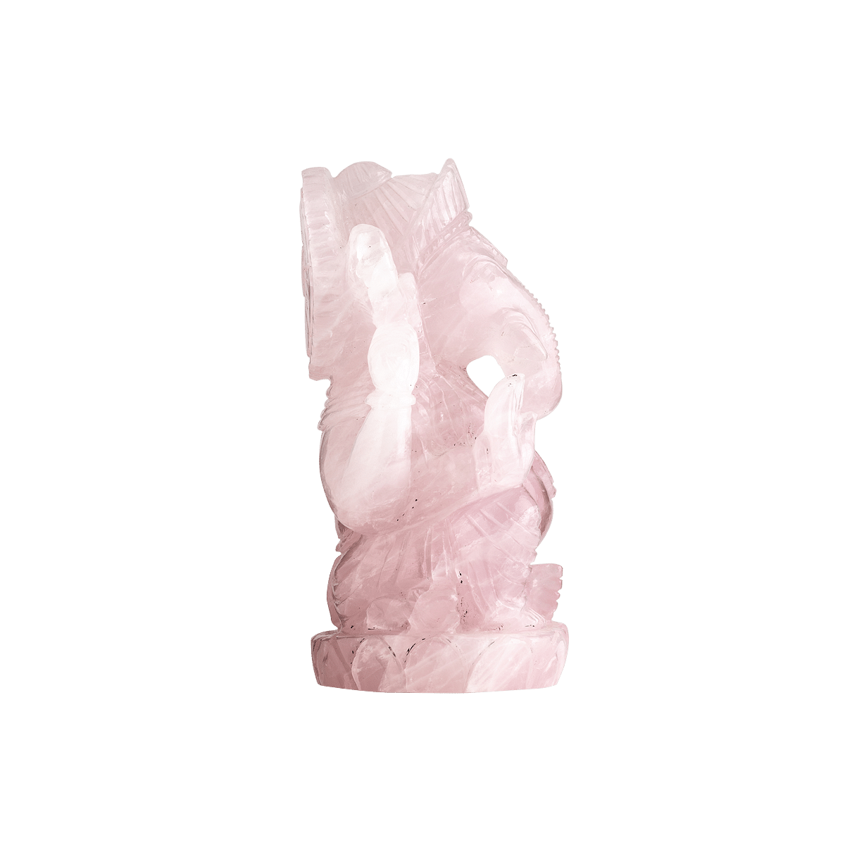 Rose Quartz Ganesha