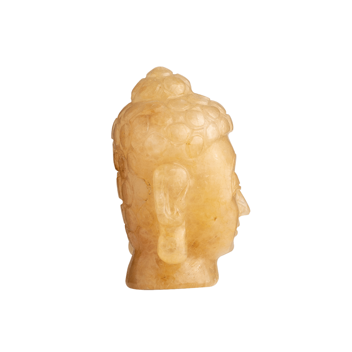 Amber Quartz Buddha