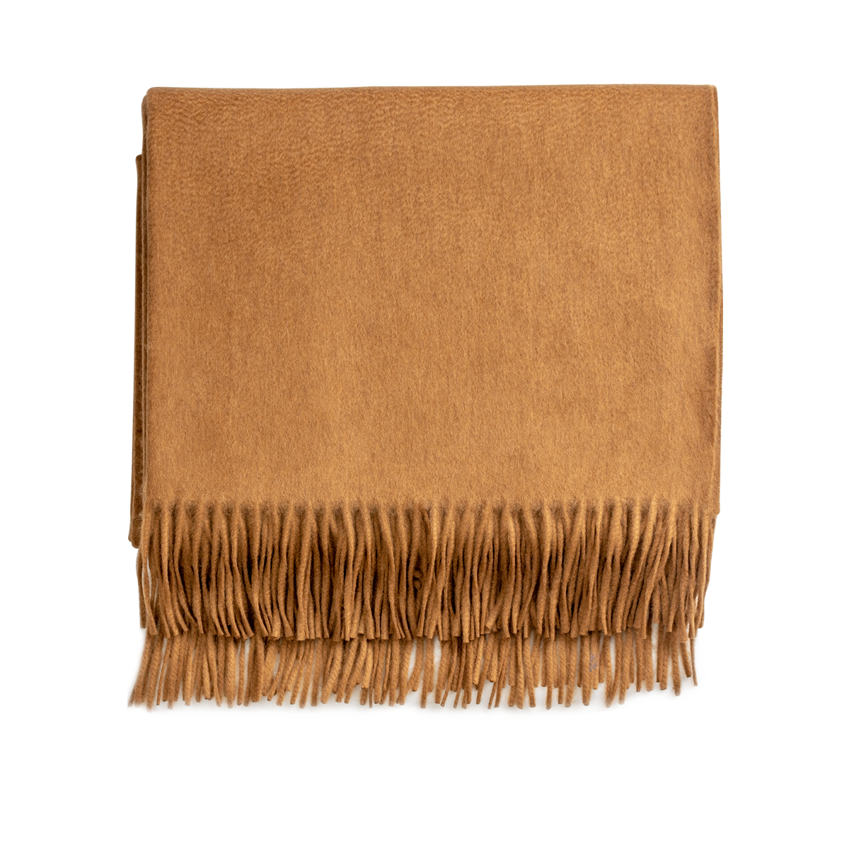Arran Plain 100% Cashmere Throw Blanket