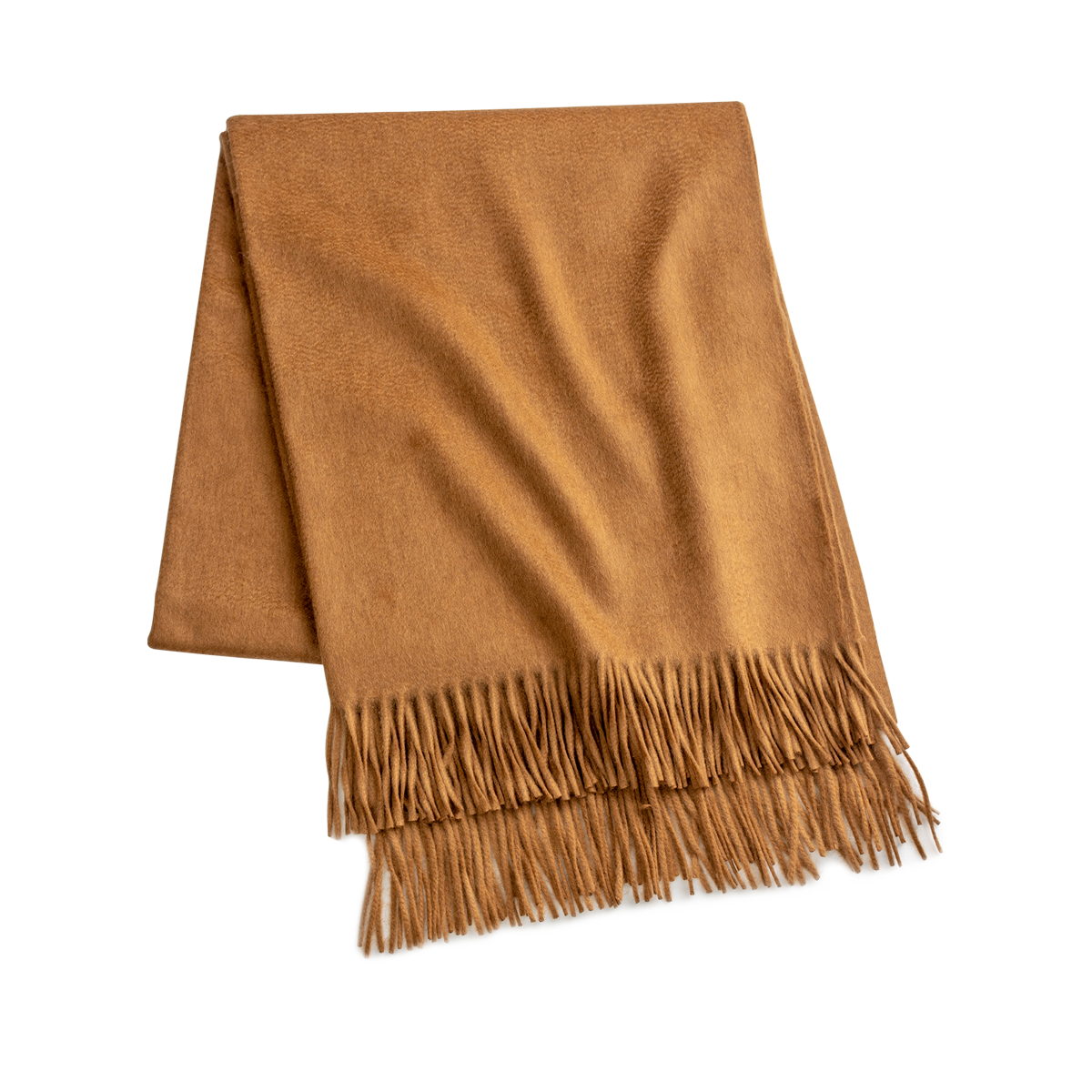 Arran Plain 100% Cashmere Throw Blanket