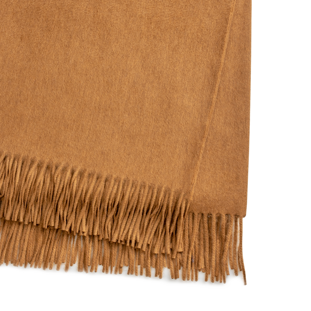 Arran Plain 100% Cashmere Throw Blanket