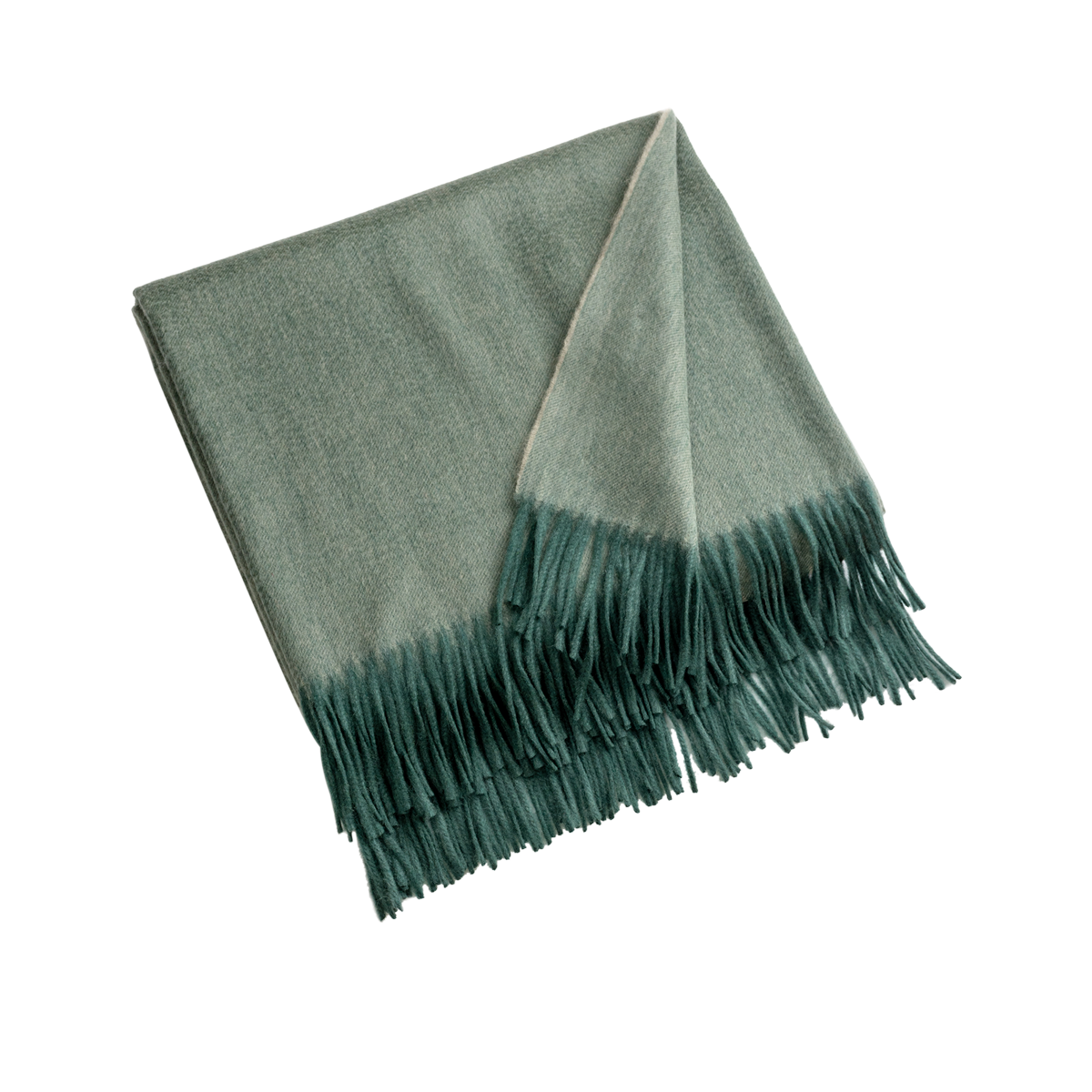 Arran Plain 100% Cashmere Throw Blanket