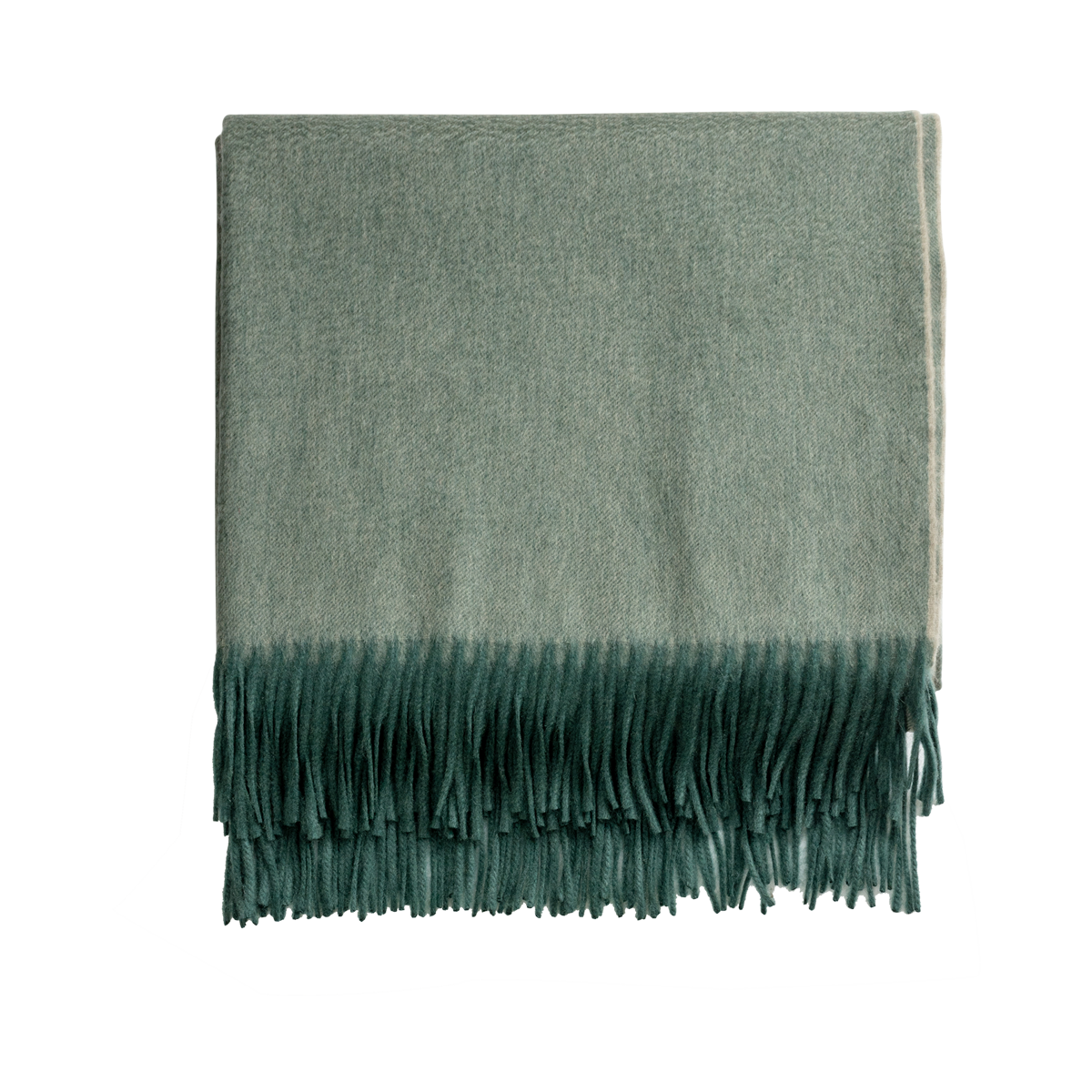 Arran Plain 100% Cashmere Throw Blanket