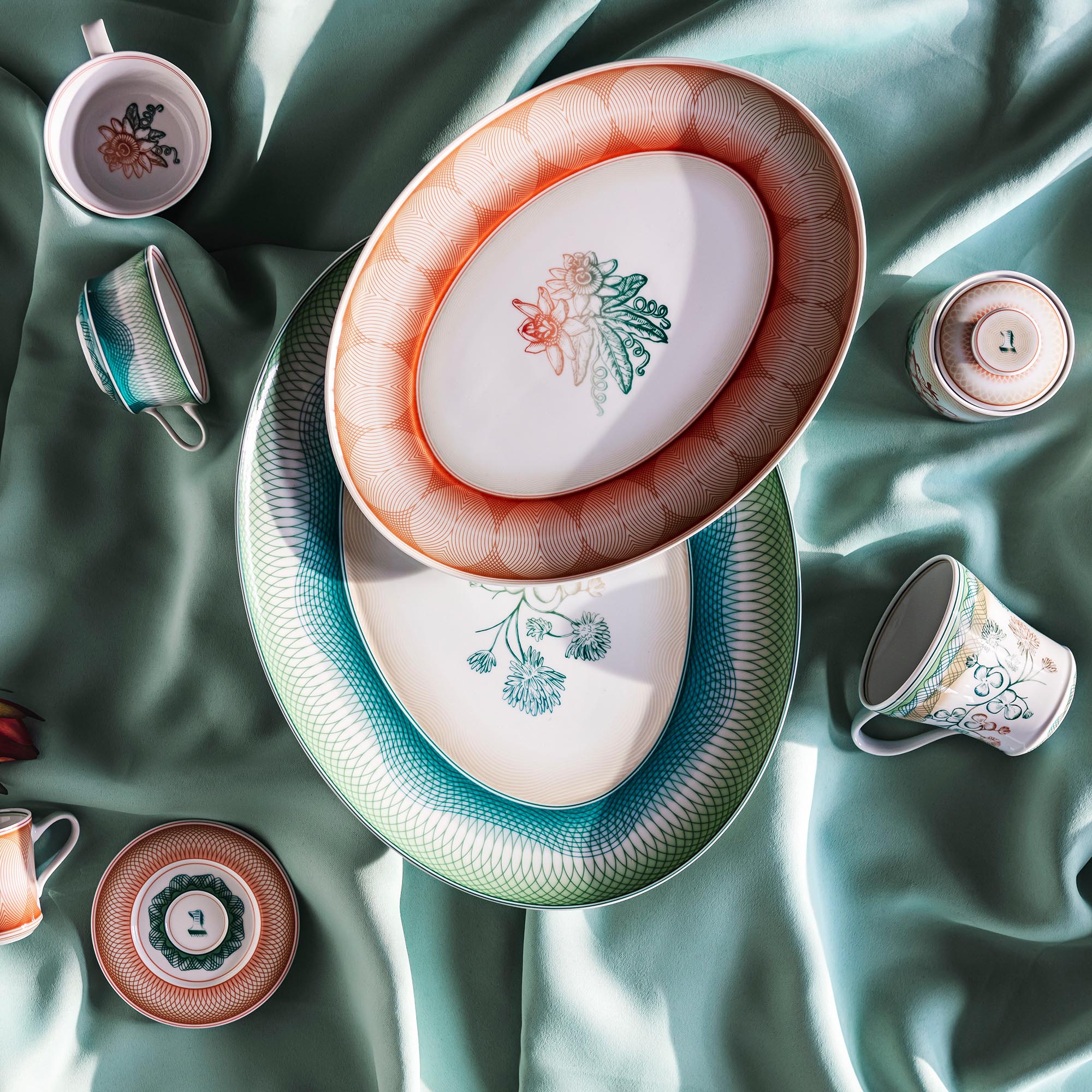 Treasures Oval Serving Platter